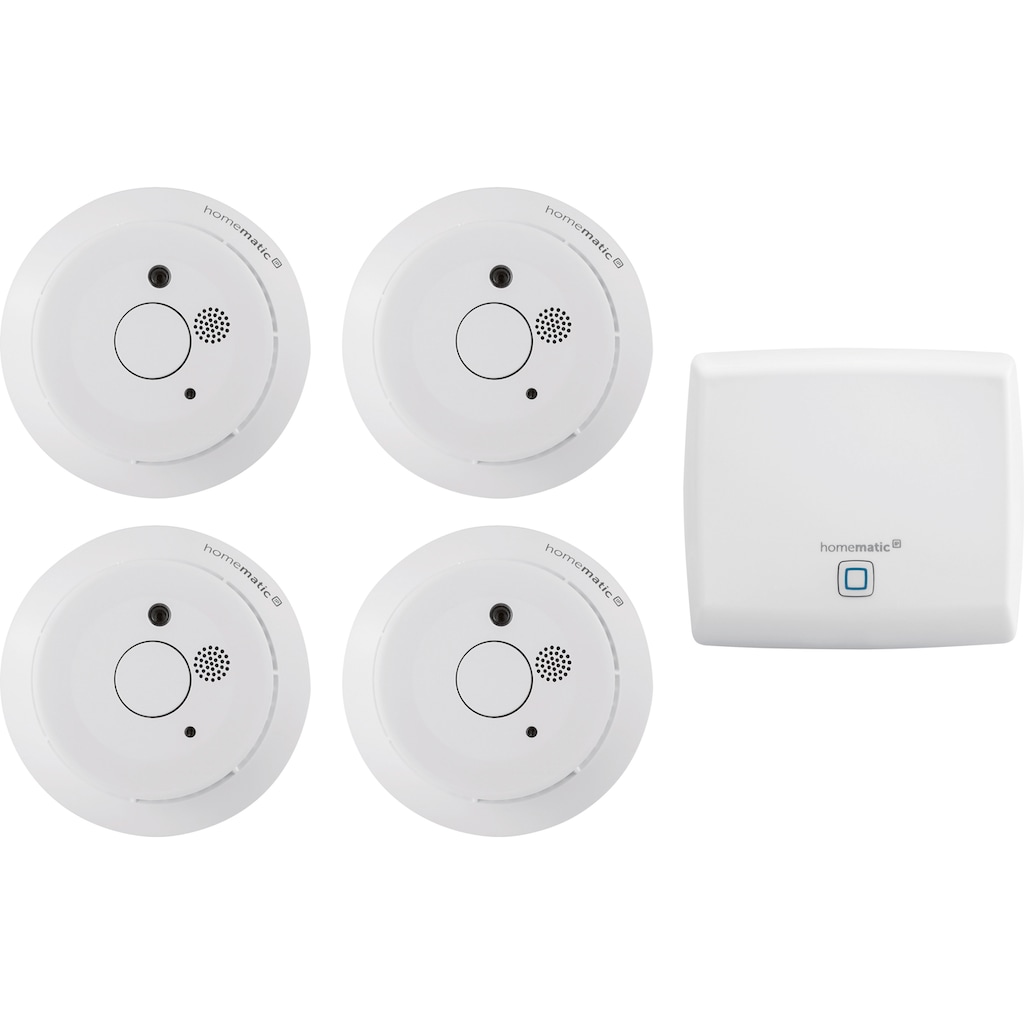 Homematic IP Smart-Home Starter-Set »Rauchwarnmelder (5-tlg)«