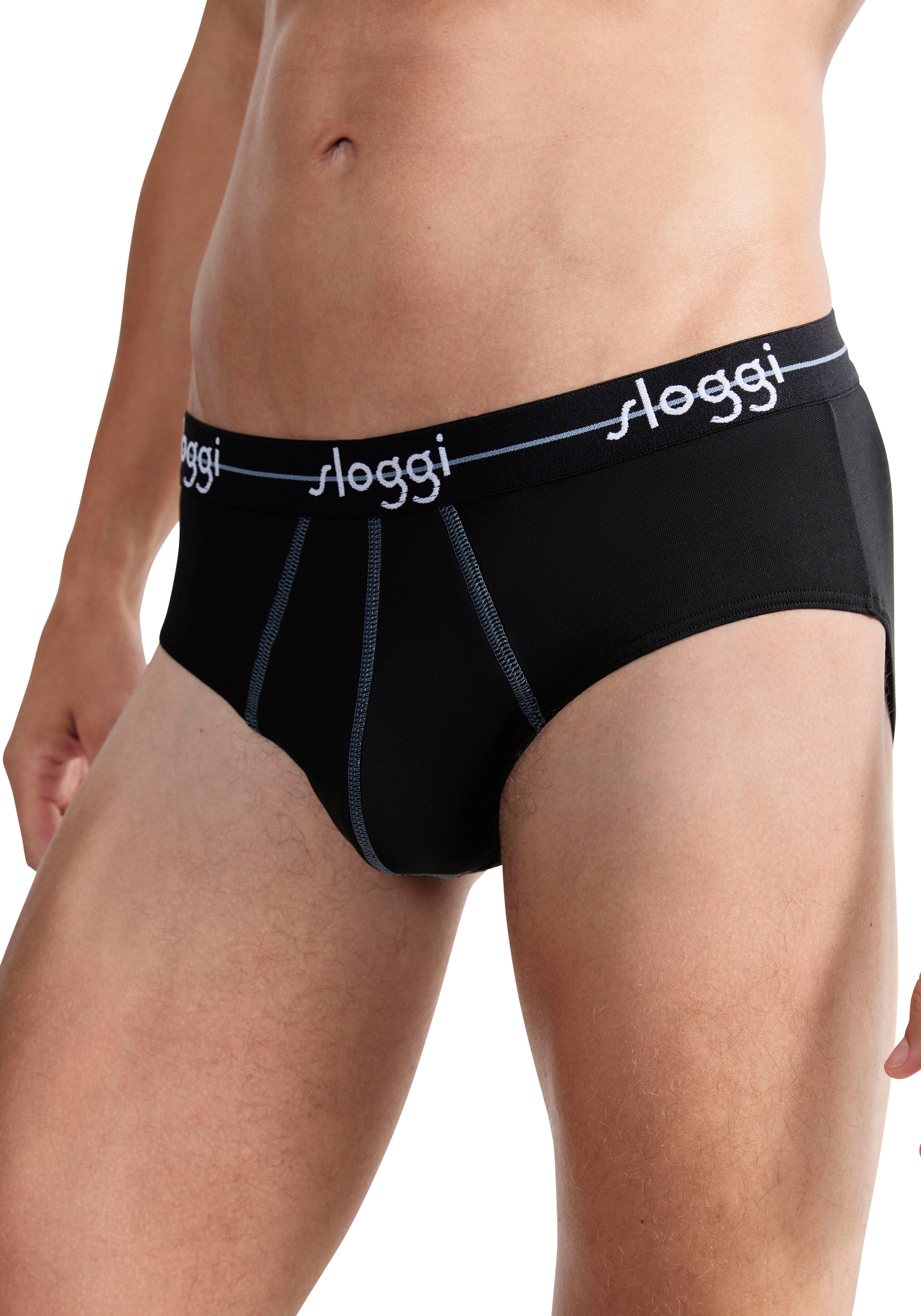 sloggi Midislip "men Start Midi C2P box" 2er Pack, moderne bequeme Basics günstig online kaufen