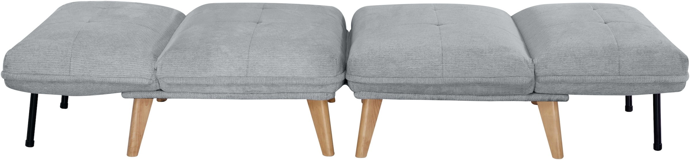 INOSIGN Sessel »DELANEY Schlafsofa, bestehend aus 2 Modulen, mit Schlaffunktion«, Bettsofa, Schlafsessel, Klappsofa, erweiterbar, in Webstoff