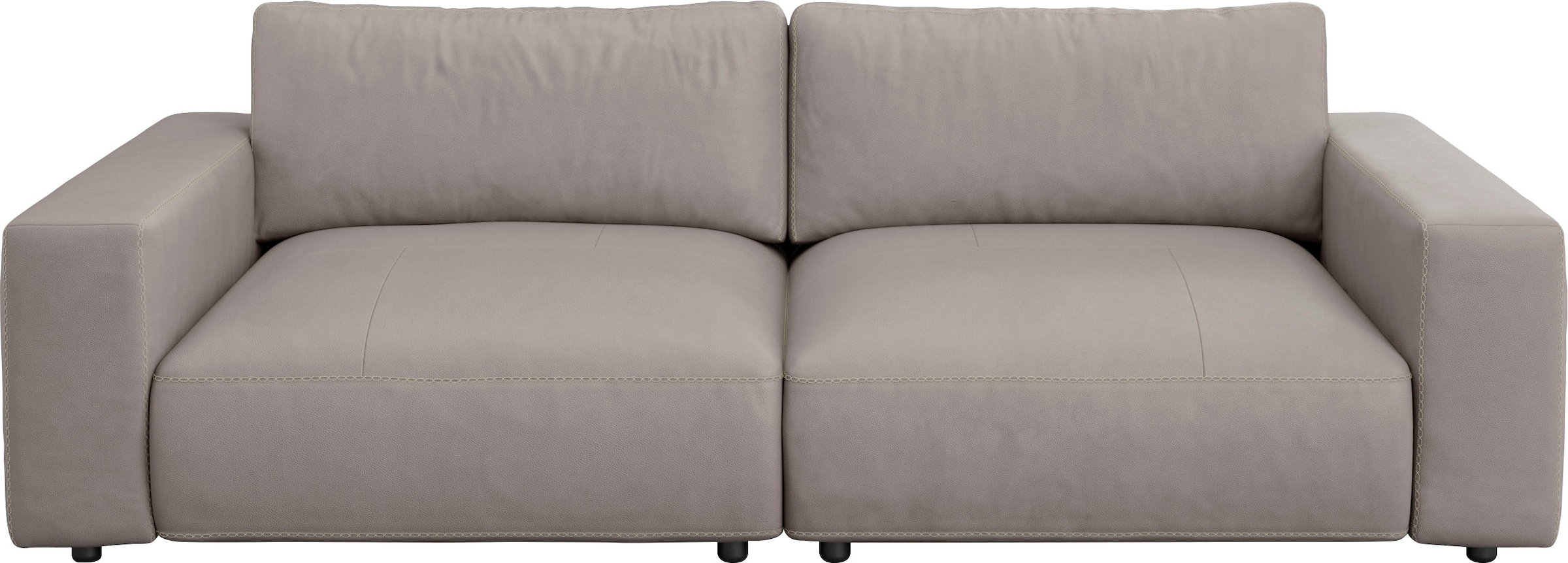 Musterring Big-Sofa "LUCIA Mega Sofa, hoher Sitzkomfort, Breite 252cm, Kontrastnaht" in vielen Qualitäten und 4 unterschiedlichen Nähten, 2,5-Sitzer