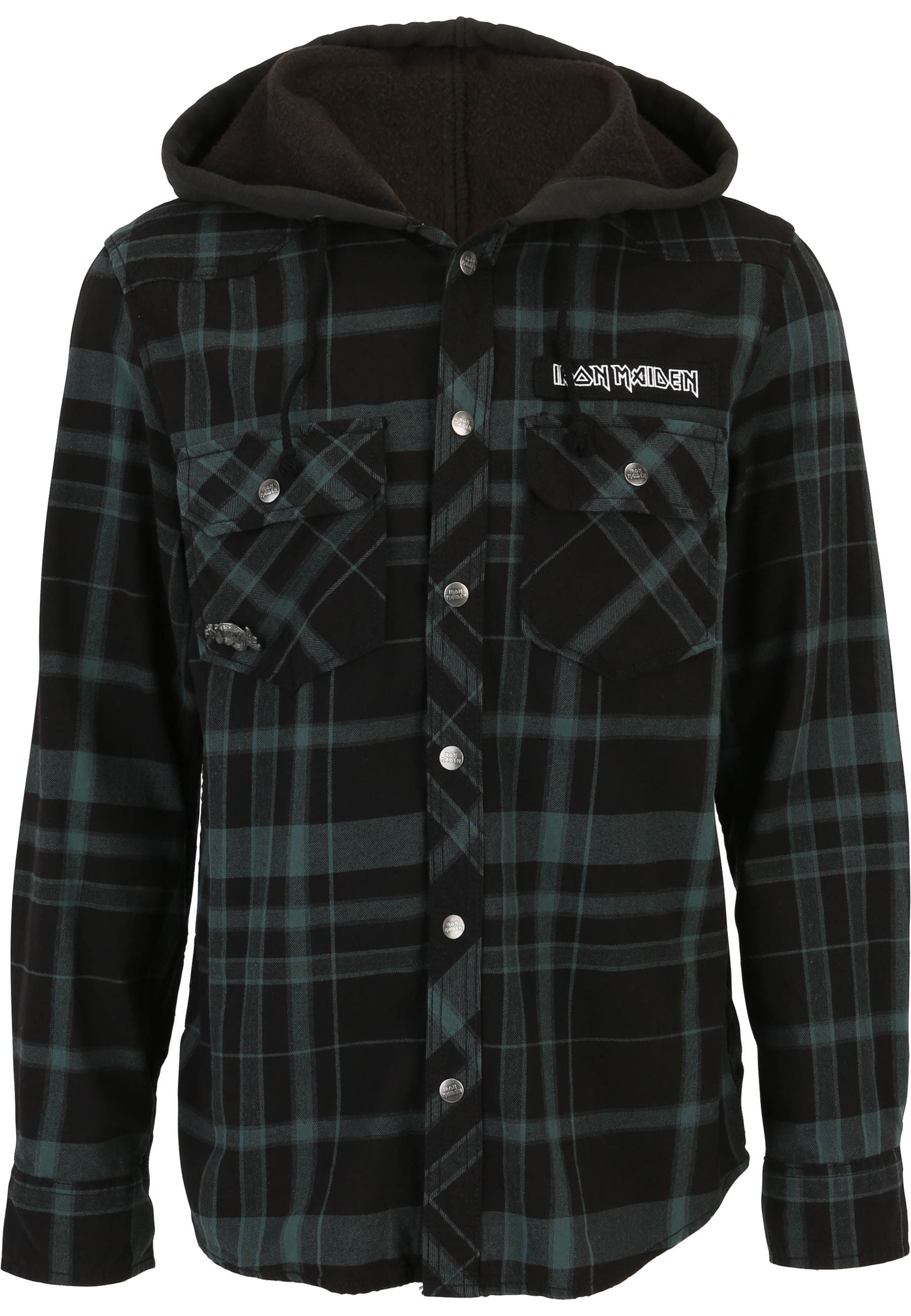 Brandit Langmantel »Brandit Iron Maiden Checkshirt Sweathood«