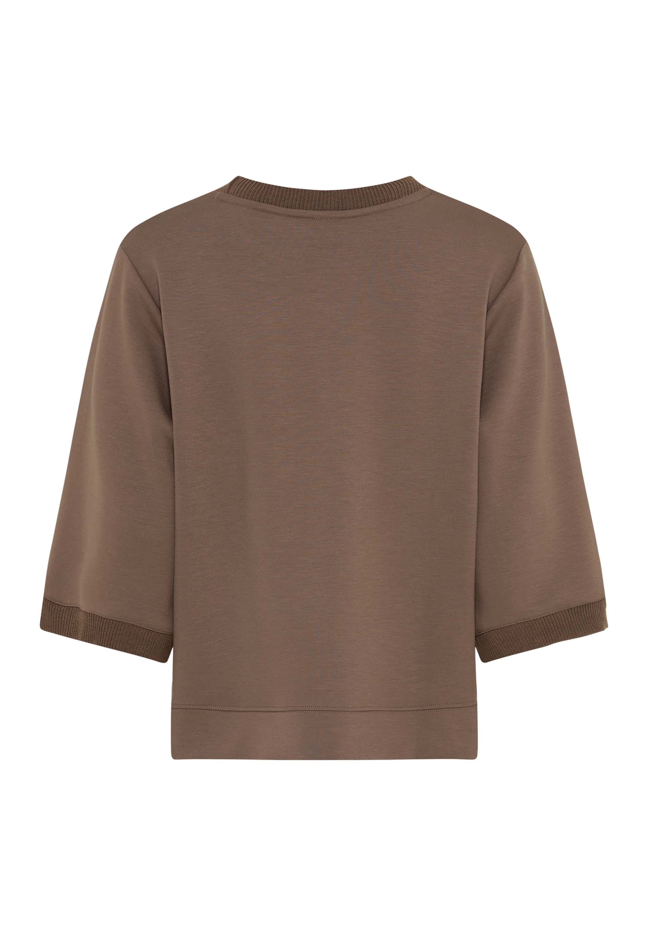Brax Kurzarmshirt »Style BERTA M« Interlock: Sweatshirt im Viskosemix