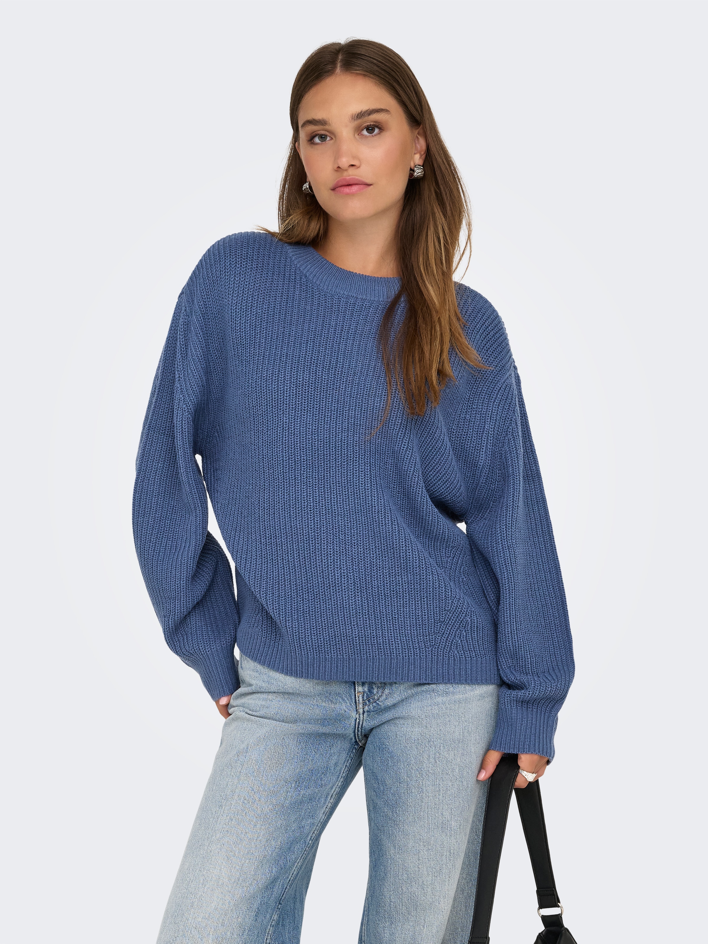ONLY Strickpullover "ONLMILOUZ LS RIB PULLOVER KNT NOOS" günstig online kaufen