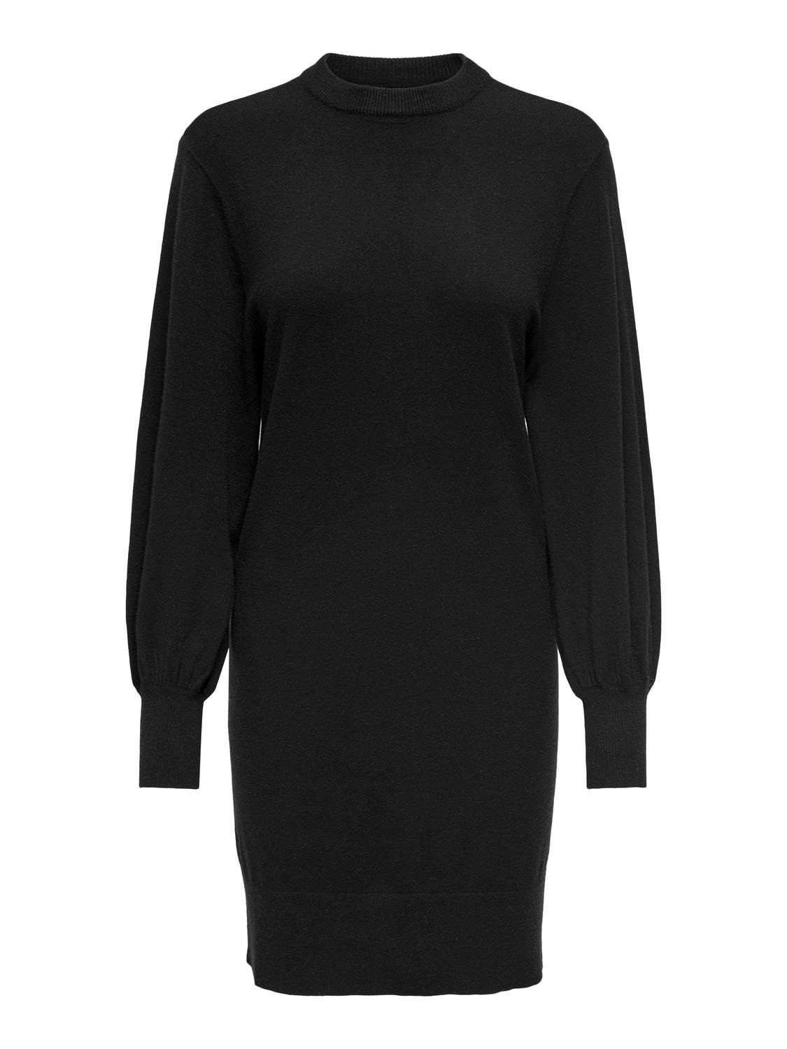 ONLY Strickkleid »ONLLABELLE LIFE L/S DRESS KNT NOOS«, mit modischen Ballonärmeln