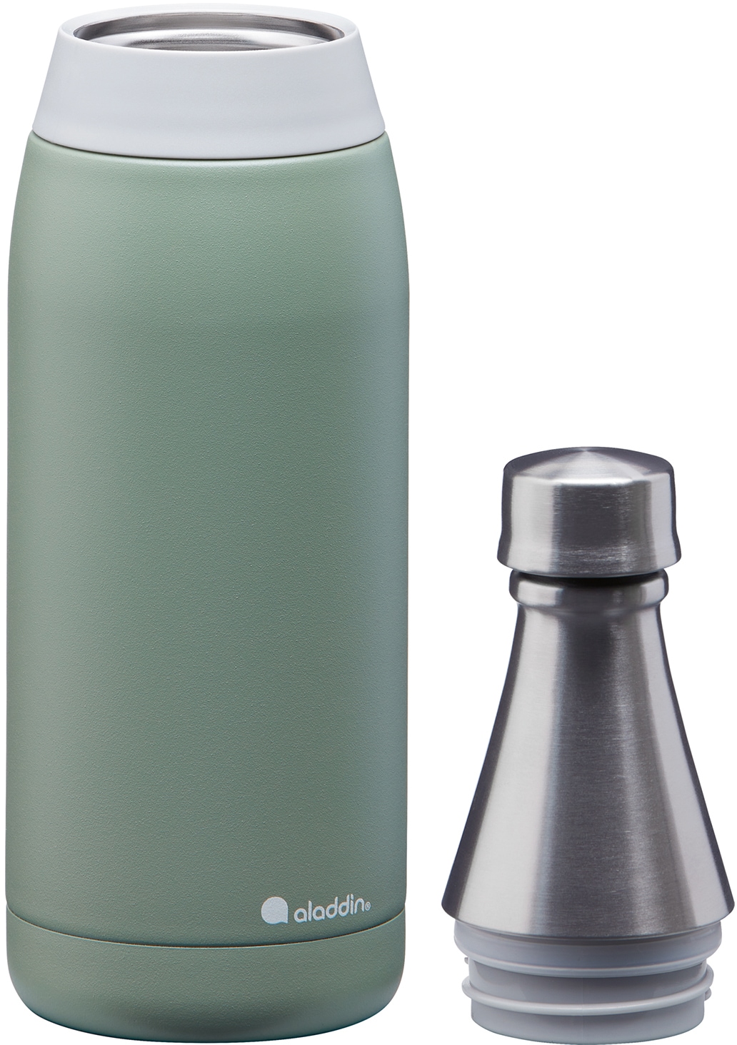 aladdin Isolierflasche »Fresco Thermavac™ L«, (3 tlg.), auslaufsicher, für kohlensäurehaltige Getränke, 0,6 Liter