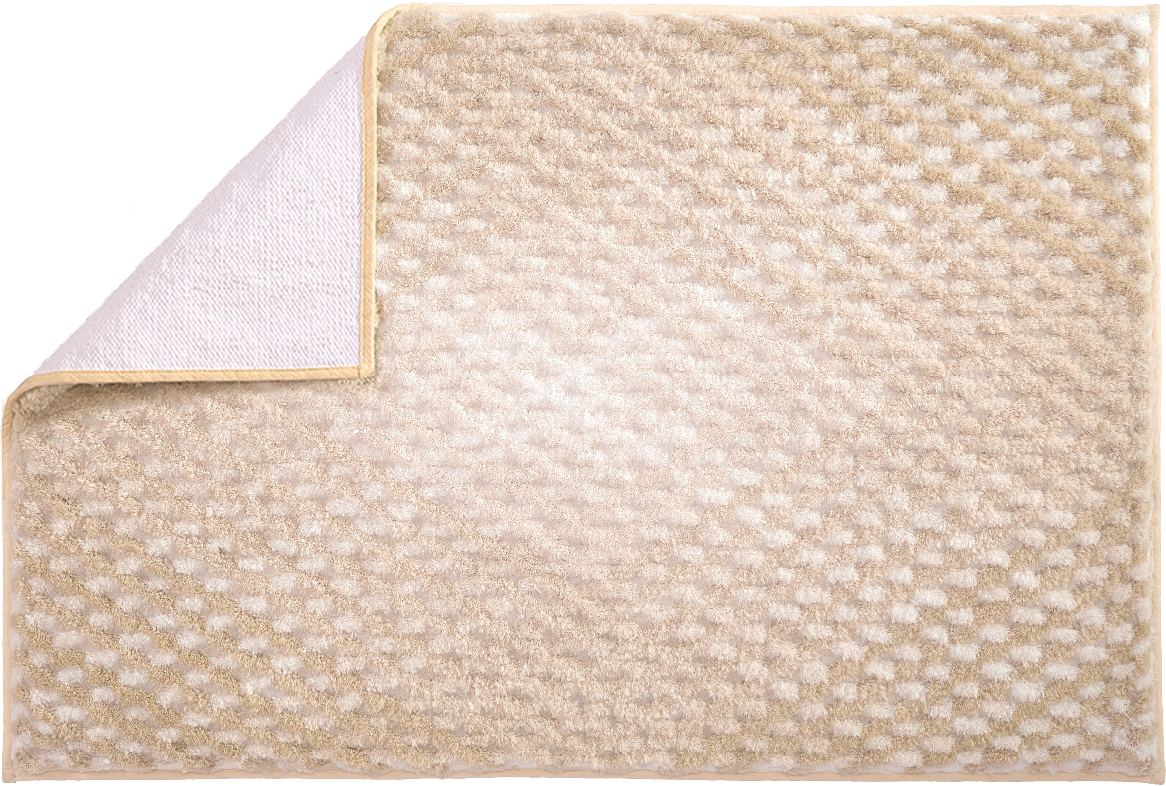 Thumbnail - Kleine Wolke Badematte "Cory" Höhe 24 mm rutschhemmend beschichtet fußbodenheizungsgeeignet Badteppich, modischer Farbve...