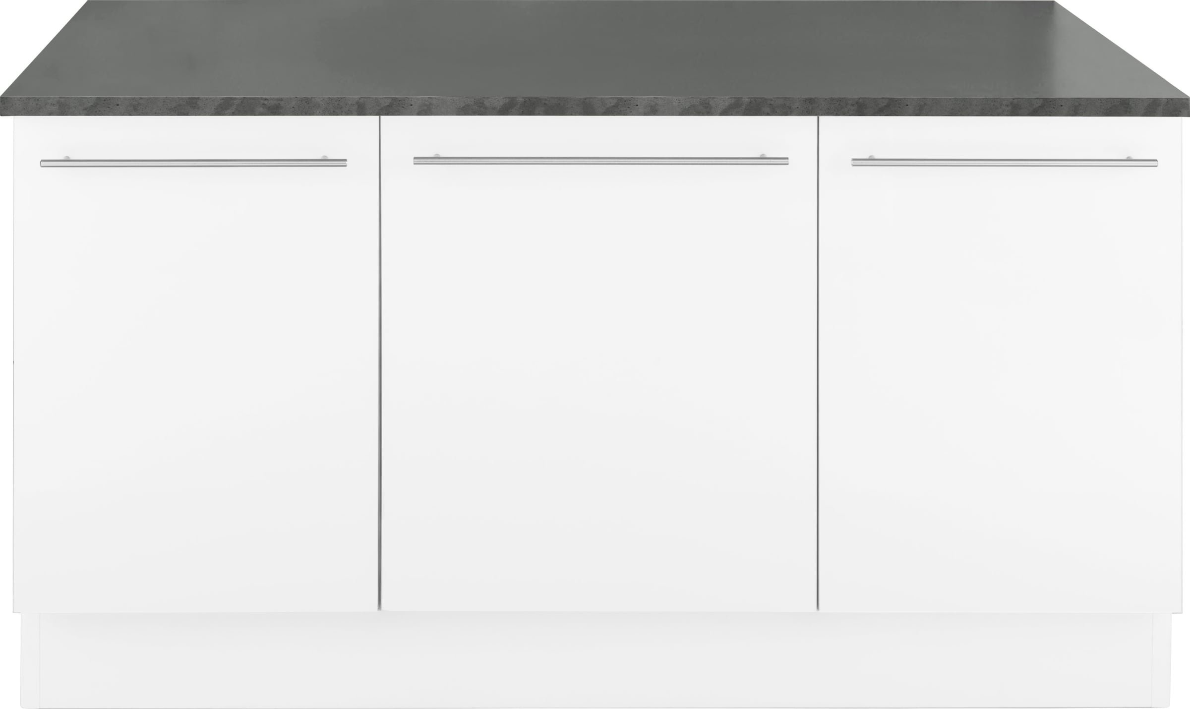 OPTIFIT Kochinsel »Bern«, mit durchgehender Arbeitsplatte als Theke