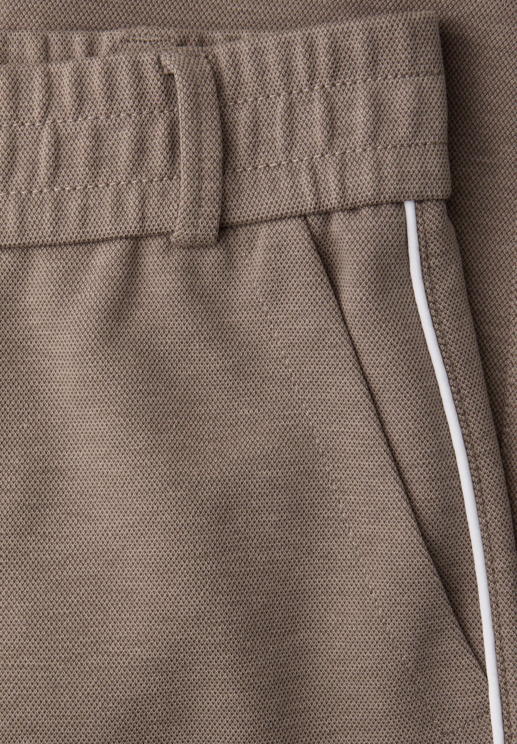 STREET ONE Stoffhose »Style Bonny Piqué«  mit Tape-Detail