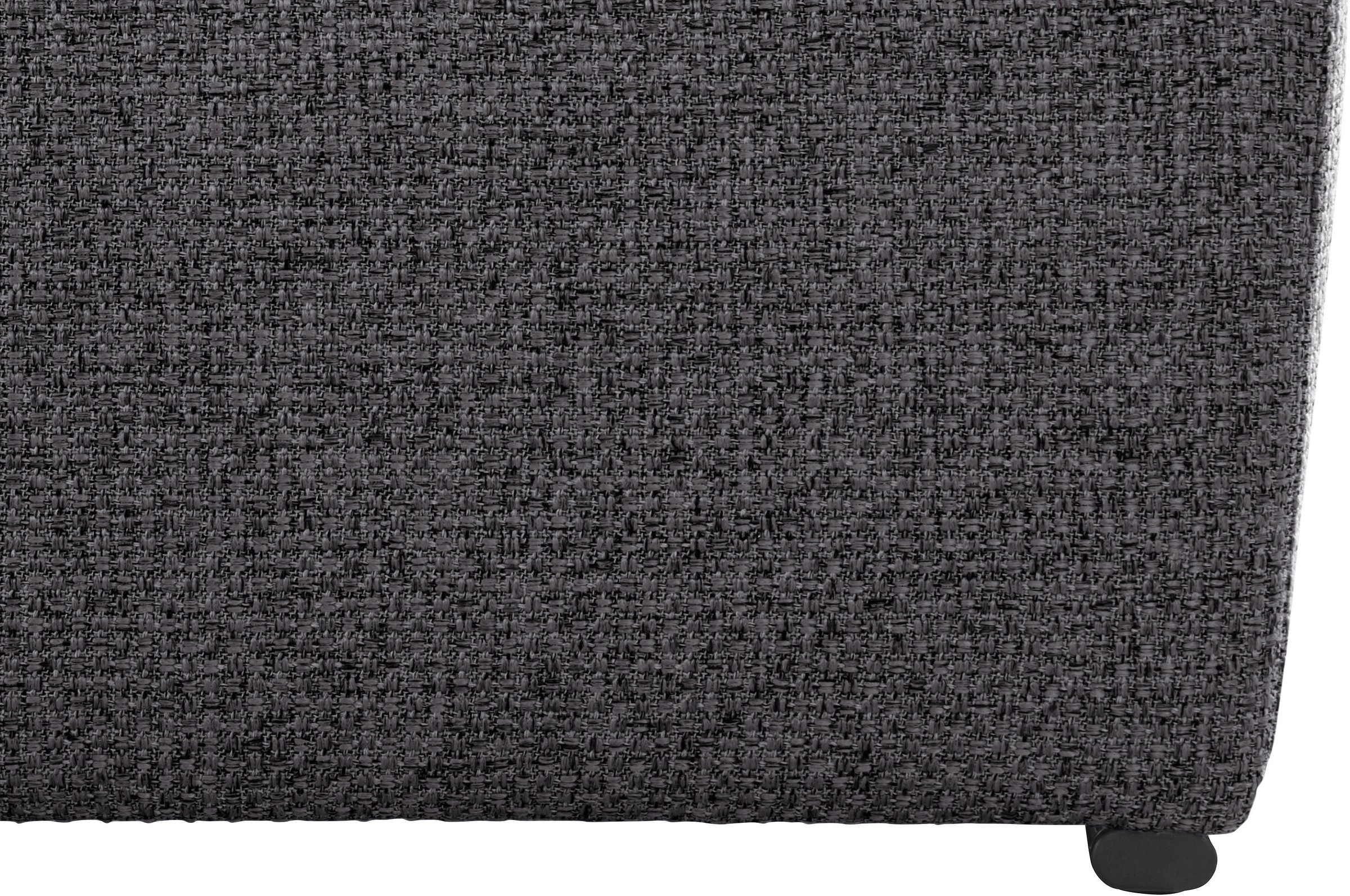 DOMO collection Ecksofa »Lagoa, moderne Sitzheftung, bequem und komfortabel, L-Form«, wahlweise mit Bettfunktion, frei im Raum stellbar, große Farbvielfalt