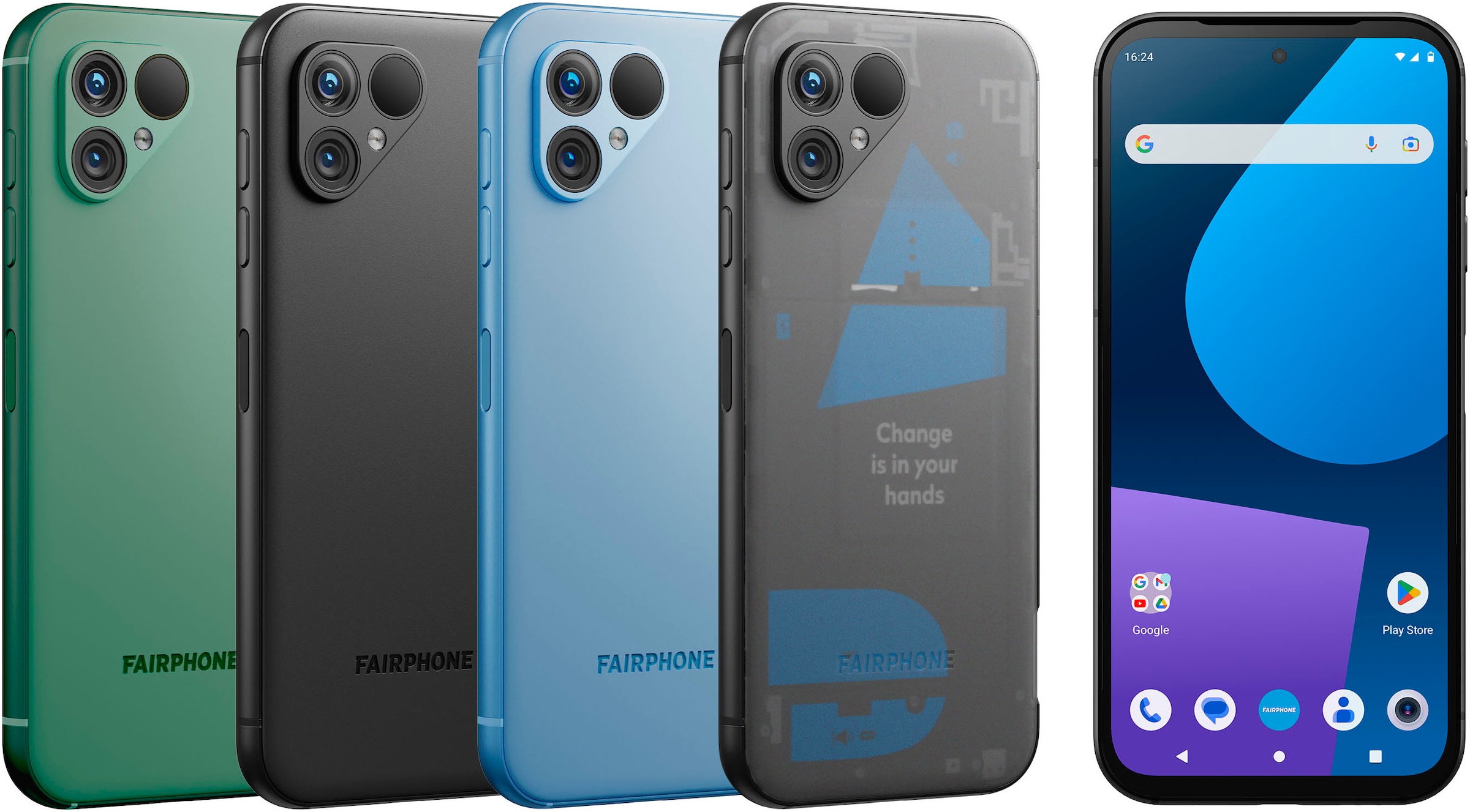 Fairphone Smartphone »5 128GB«, grün