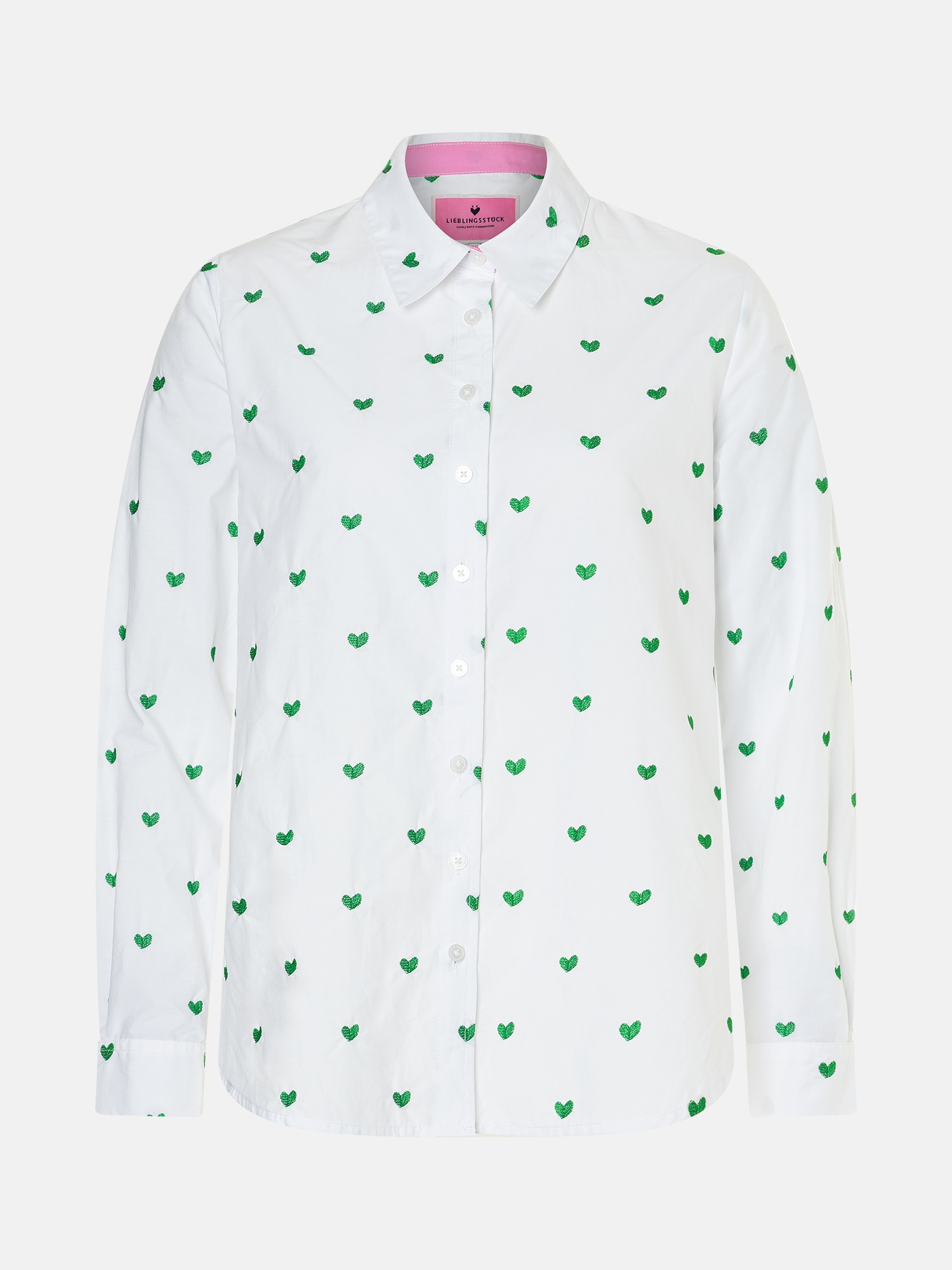 Lieblingsstück Hemdbluse »RadunaL« mit verspielter Stickerei