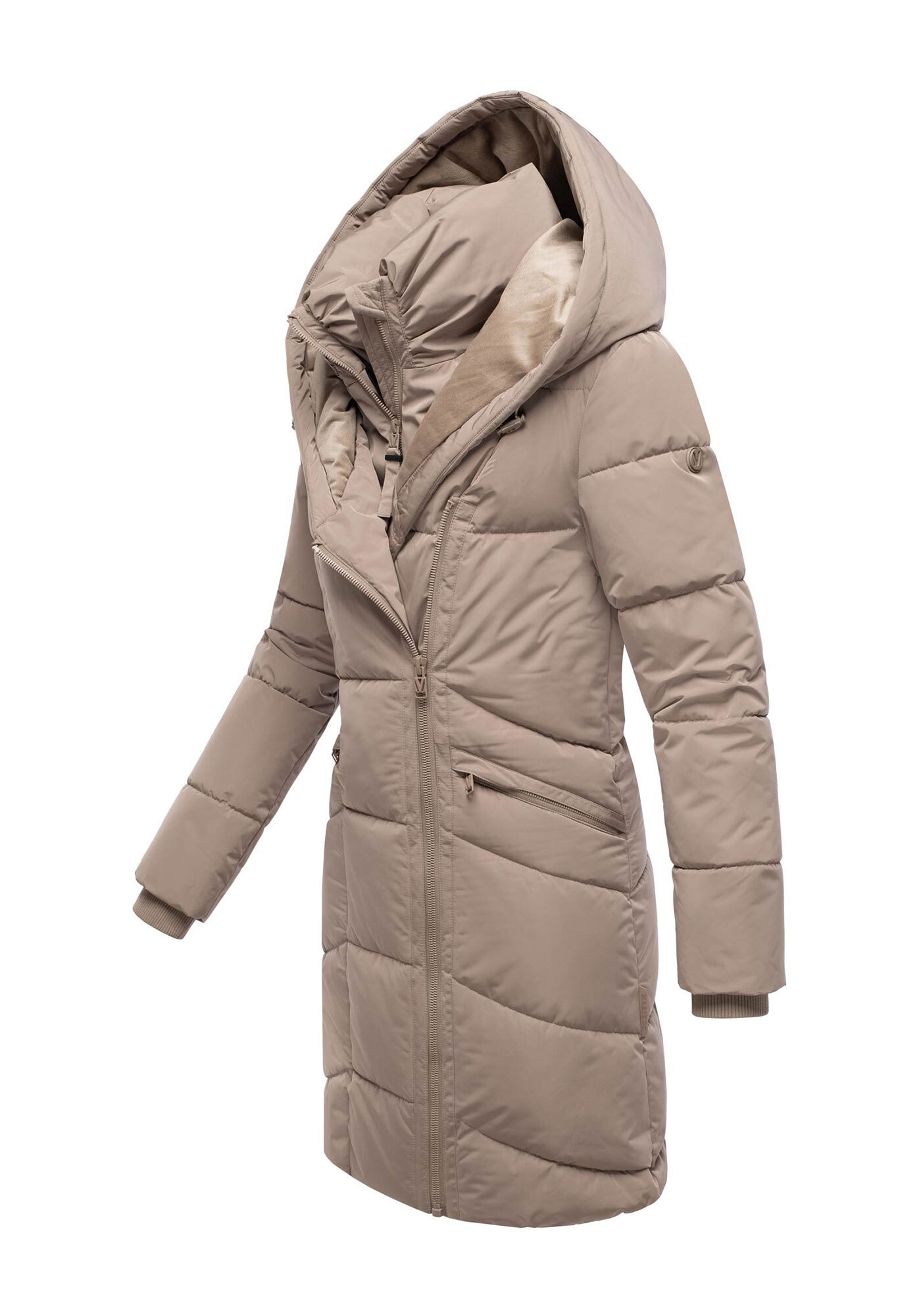 Marikoo Winterjacke »Virenaa«, mit extra hohem Kragen und warmem Fleecefutter