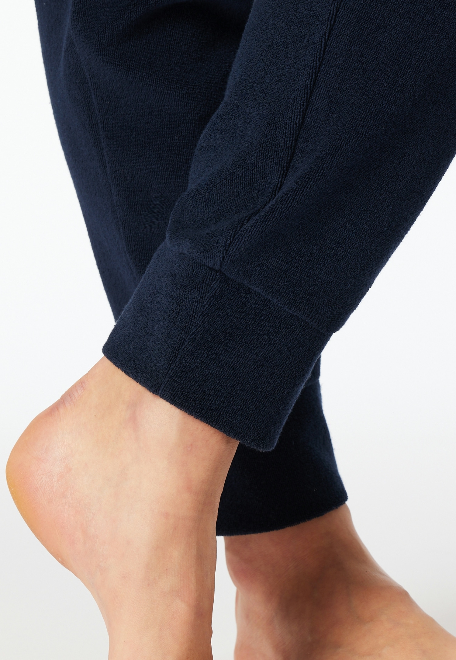 Schiesser »Casual Essentials« 2 tlg. wärmende Frottee-Qualität, Rundhalsausschnitt, langärmelig