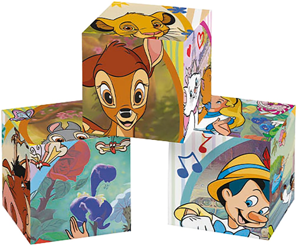 Clementoni® Würfelpuzzle »Disney Classics«, Made in Europe; FSC® - schützt Wald - weltweit