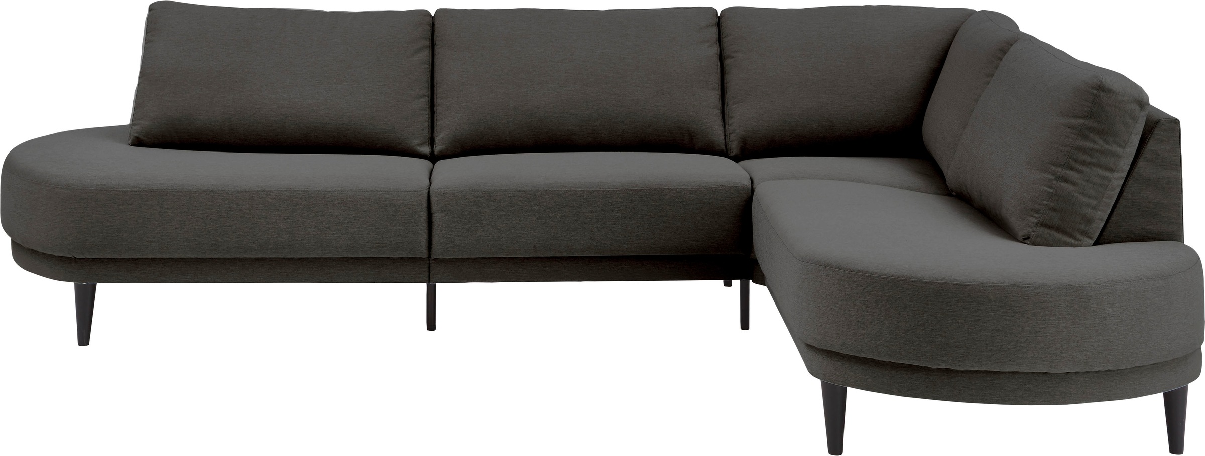 ATLANTIC home collection Ecksofa "Ronny L-Form", mit Wellenunterfederung, o günstig online kaufen