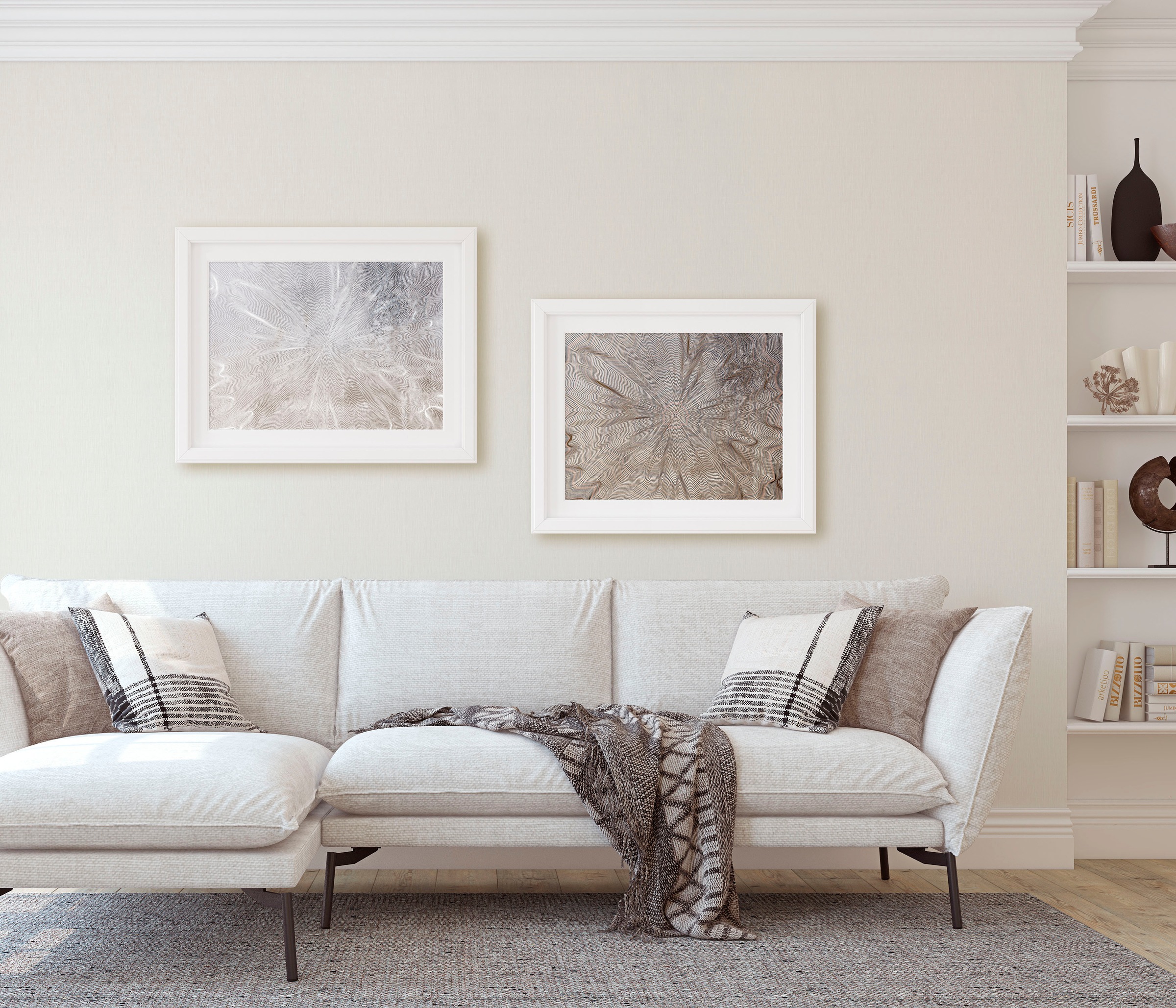 Fashion for walls Vliestapete »Fusion«, glänzend-Strukturmuster, Phthalate frei