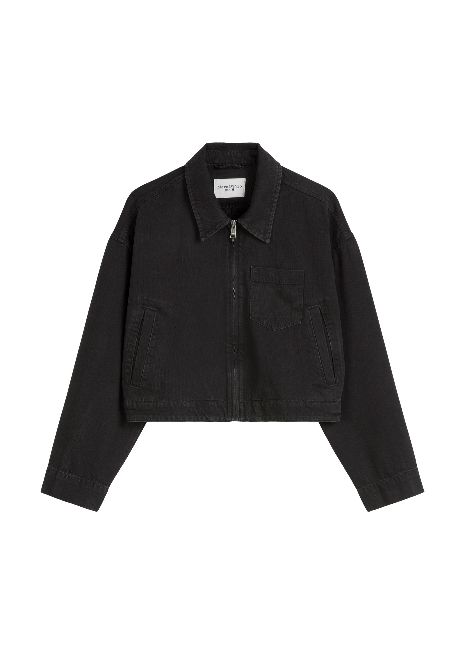 Marc O'Polo DENIM Jeansjacke »aus Organic-Cotton-Lyocell-Modal-Mix«, ohne Kapuze
