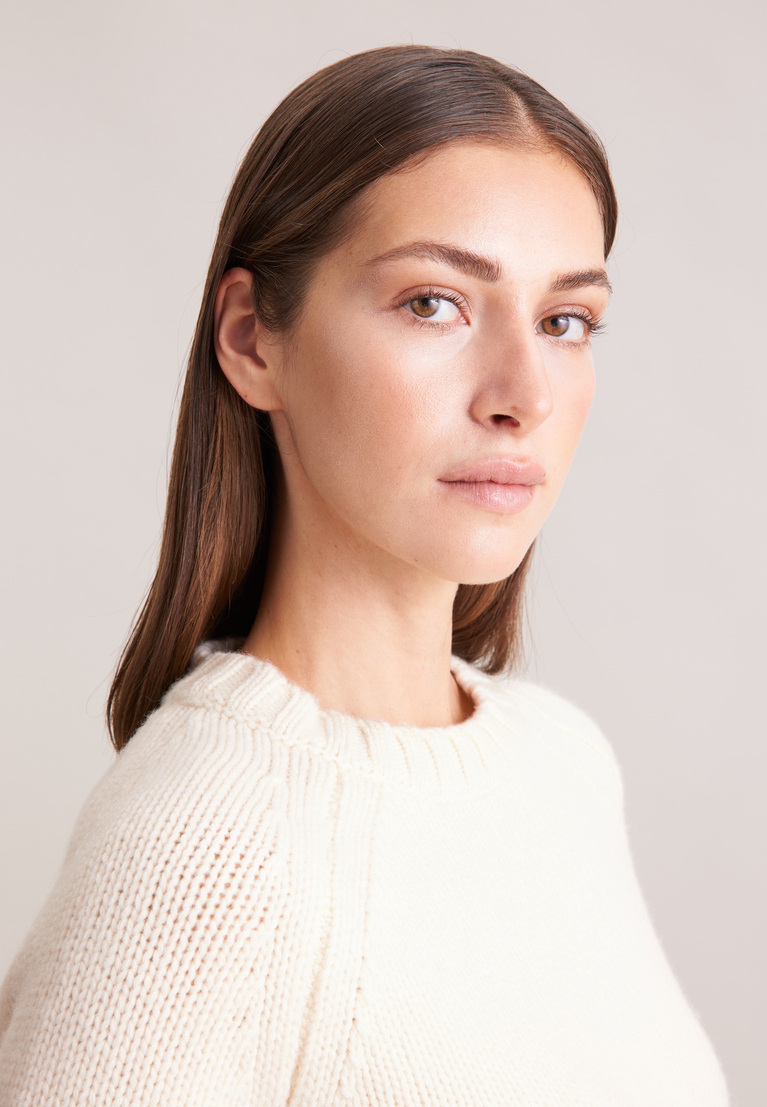 Seidensticker Damen Strickpullover Beige XL 2