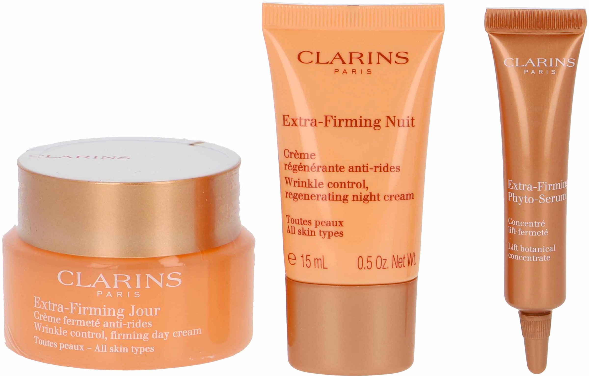 Clarins Gesichtspflege-Set »CLARINS Extra-Firming Set«, (4 tlg.)