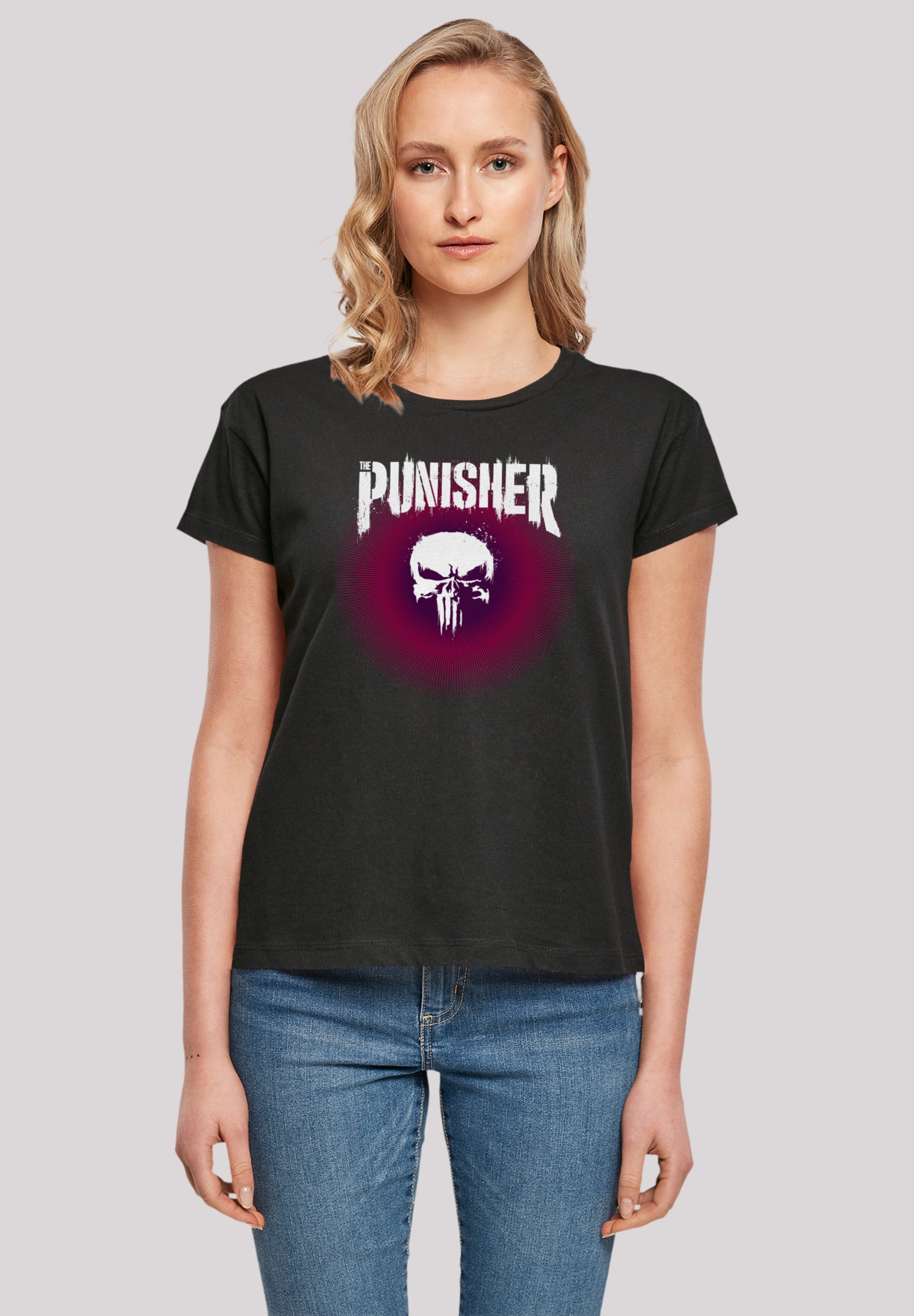 F4NT4STIC T-Shirt »Marvel Punisher Psychedelic Warface«, Premium Qualität