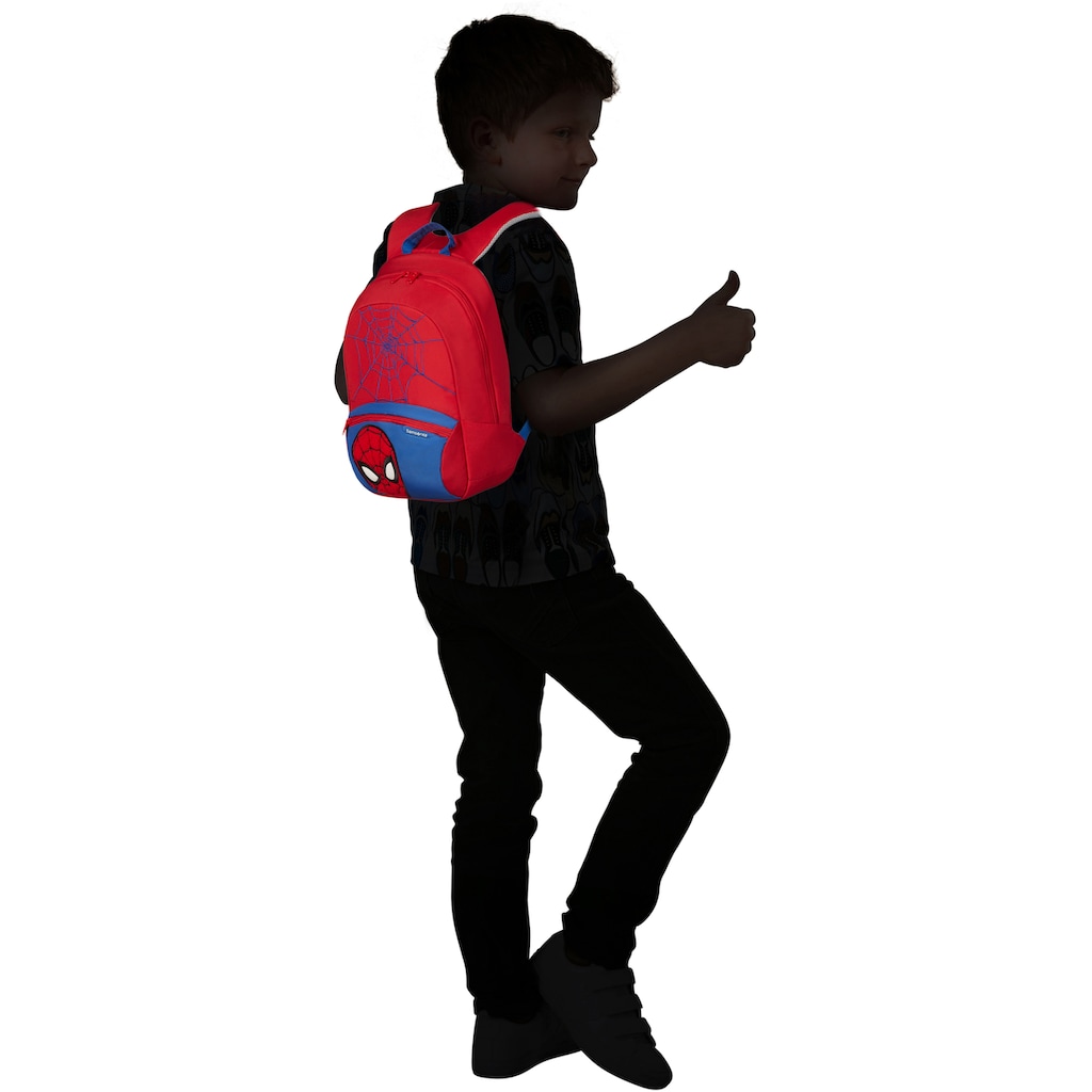 Samsonite Kinderrucksack »Disney Ultimate 2.0, S+, Spiderman«, reflektierende Details