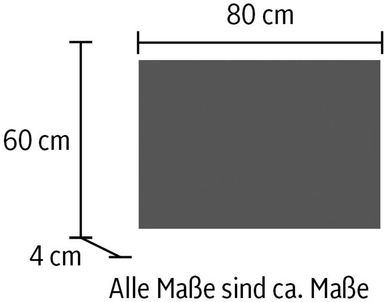 IMPULS KÜCHEN Arbeitsplatte, in vielen Breiten, 4cm stark, passend zu allen Serien