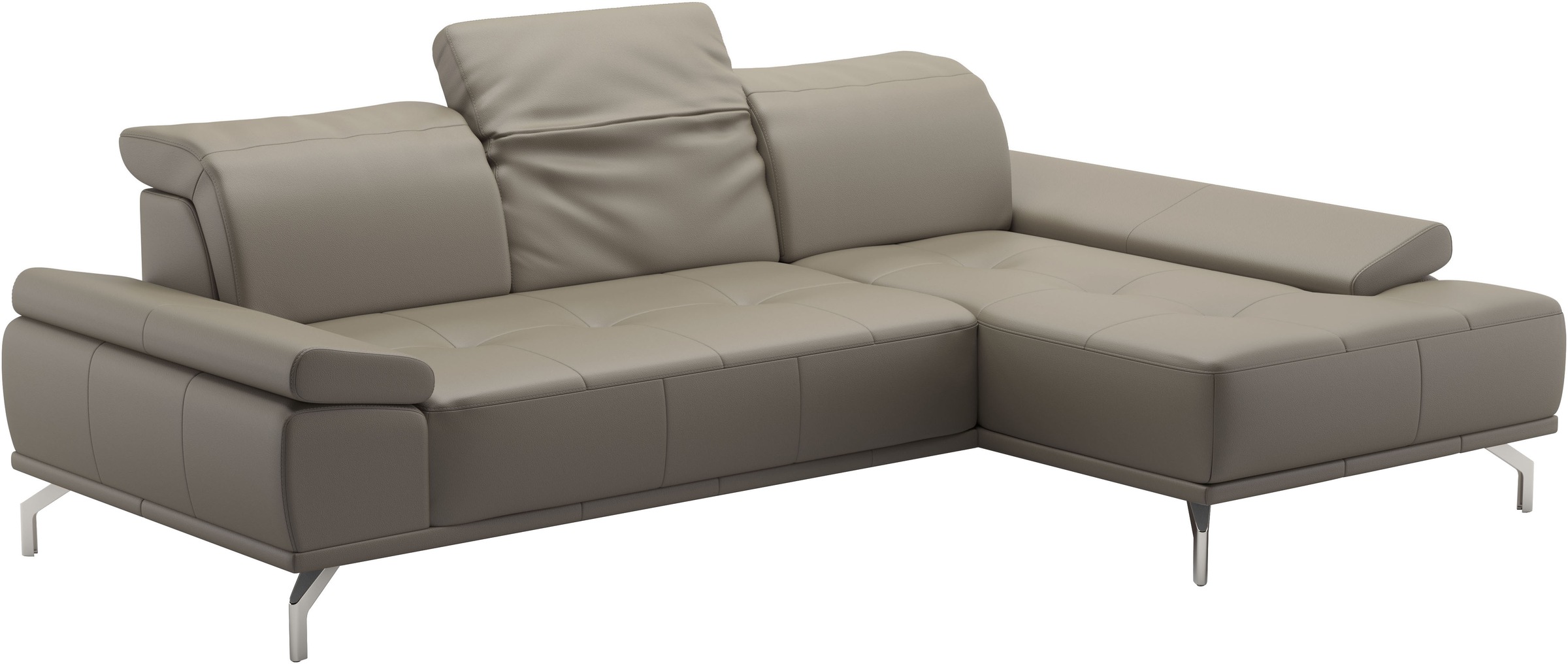 Places of Style Ecksofa »Caluna«, Inkl.Sitztiefenverstellung