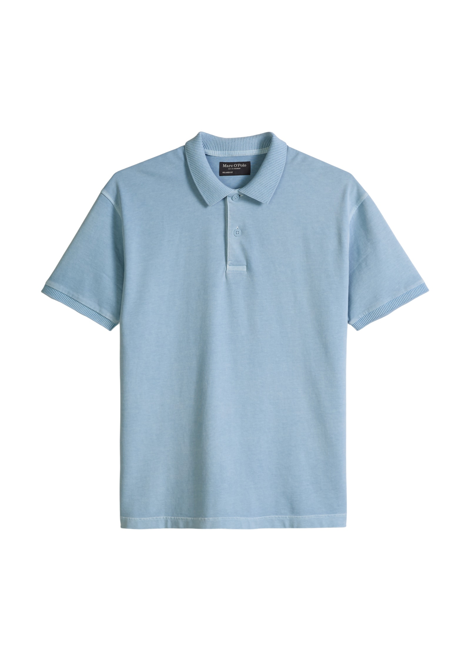 Marc O'Polo Poloshirt »aus schwerem Bio-Baumwoll-Jersey«