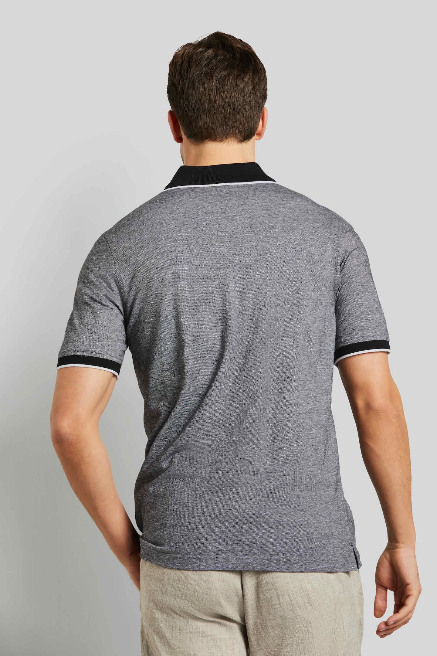 bugatti Poloshirt, in 2-tone-Optik günstig online kaufen