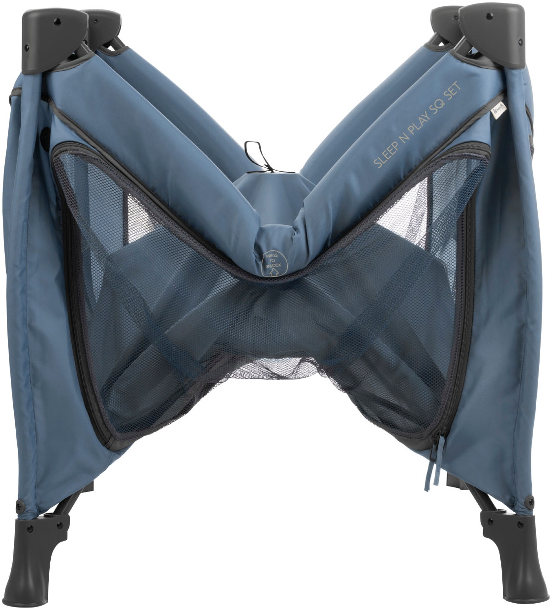 Hauck Baby-Reisebett »Sleep N Play SQ, Set dark blue«, inklusive Schaumstoff-Matratze