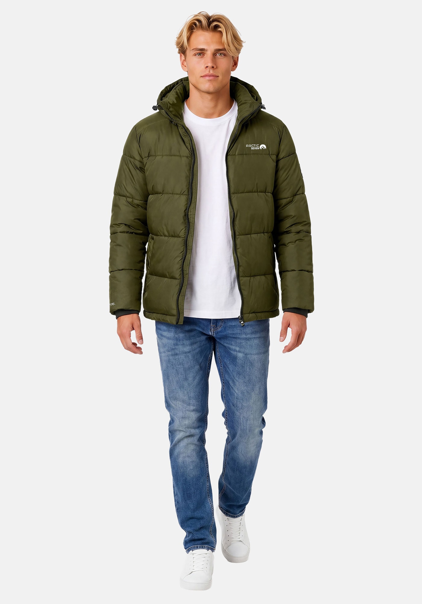 Arctic Seven Winterjacke "ASYetii" mit hochwertigem Steppdesign