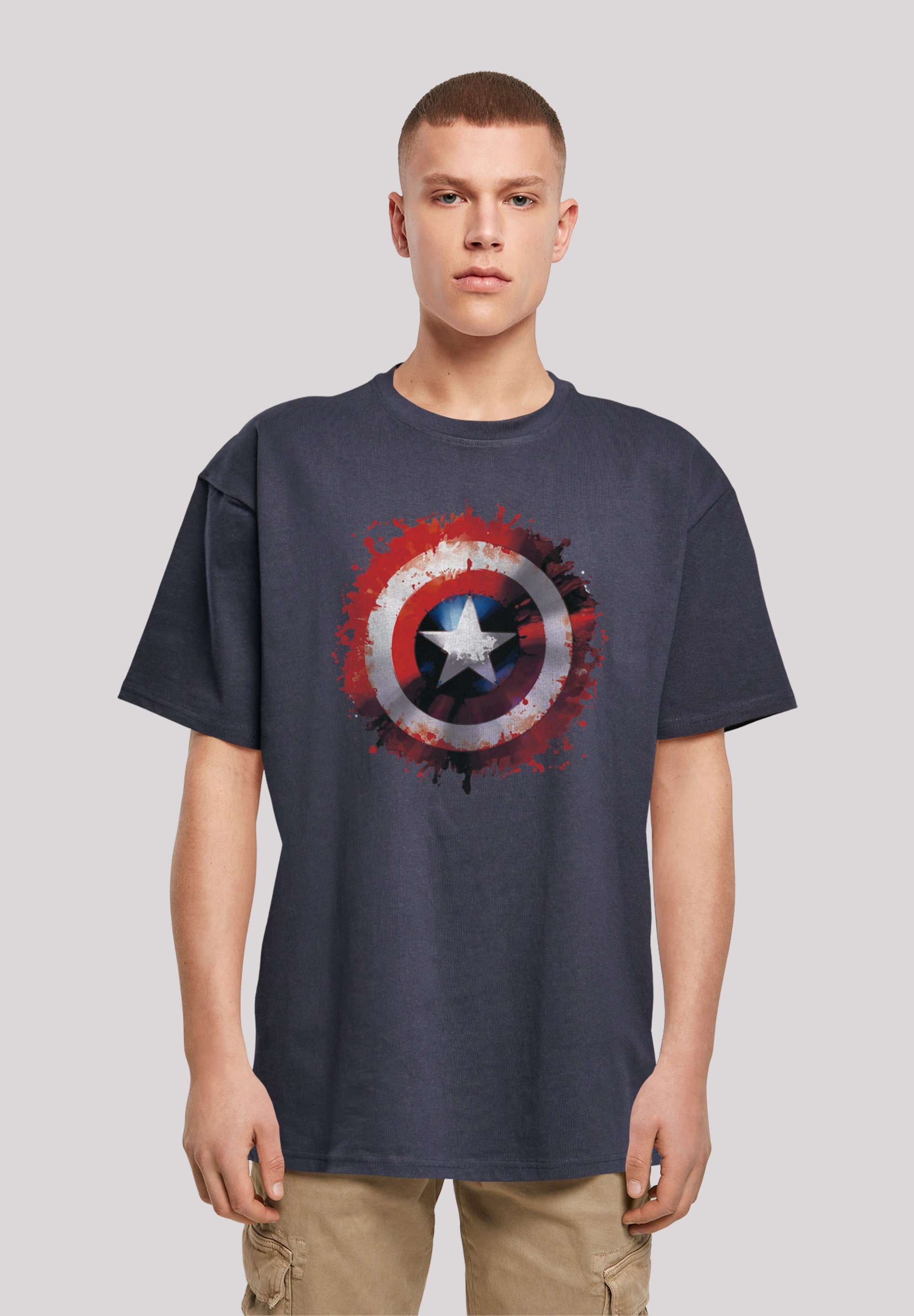 T-Shirt »Marvel Avengers Captain America Art Shield«, Print