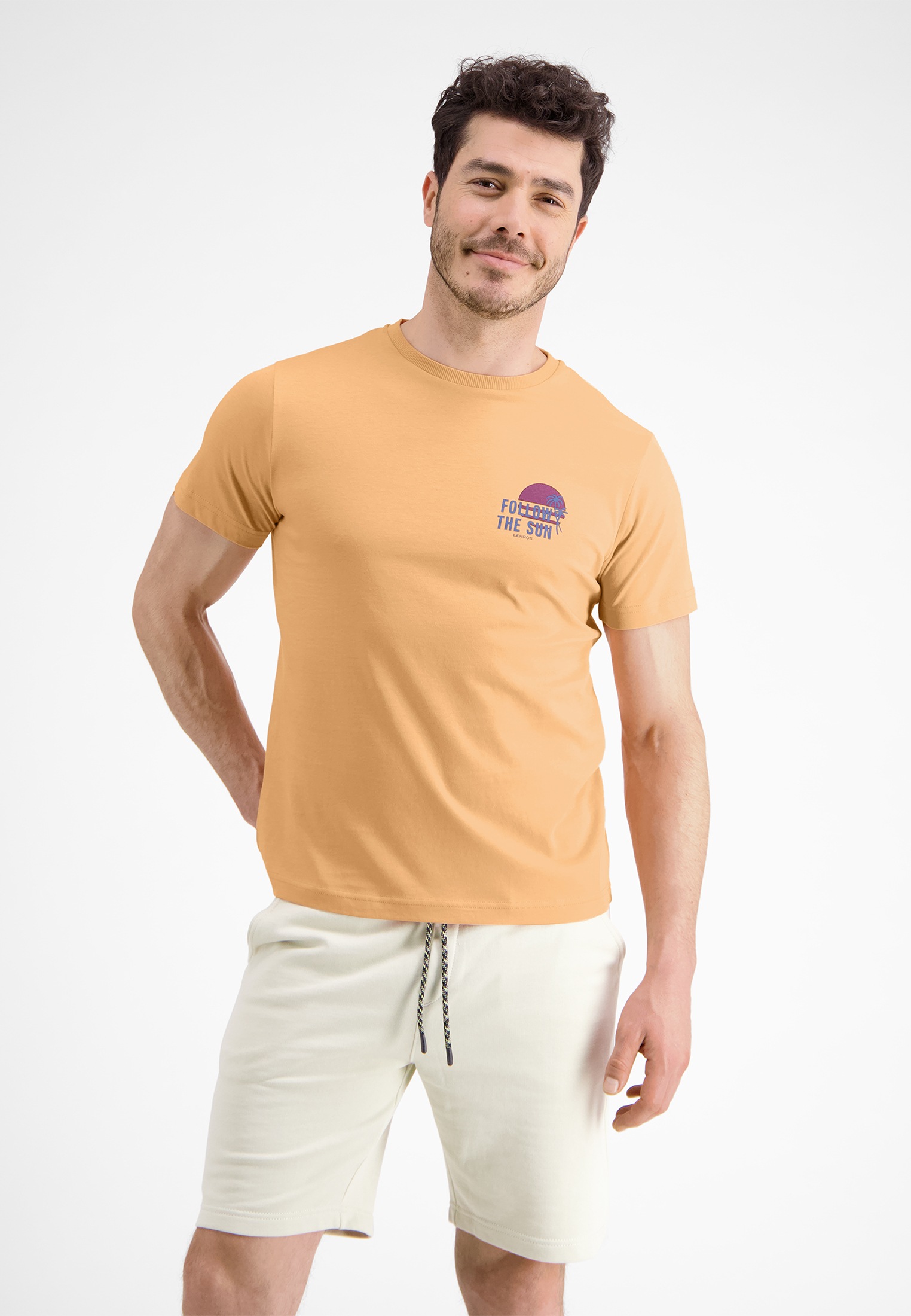 LERROS T-Shirt "LERROS T-Shirt mit Design" günstig online kaufen