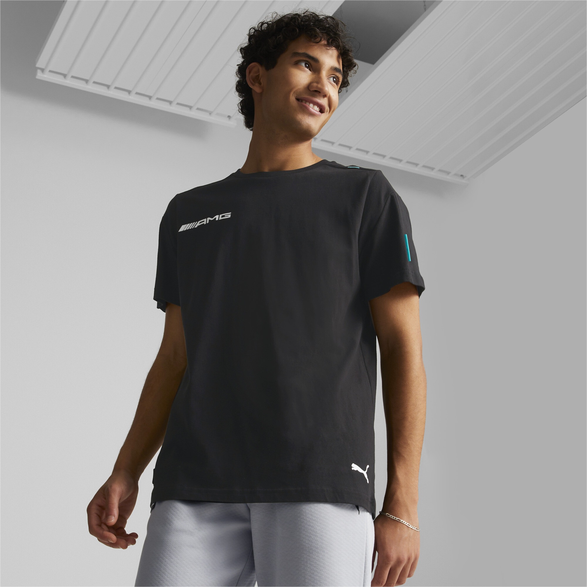 PUMA Trainingsshirt »Mercedes-AMG Petronas Motorsport Formel 1 MT7 T-Shirt Herren«