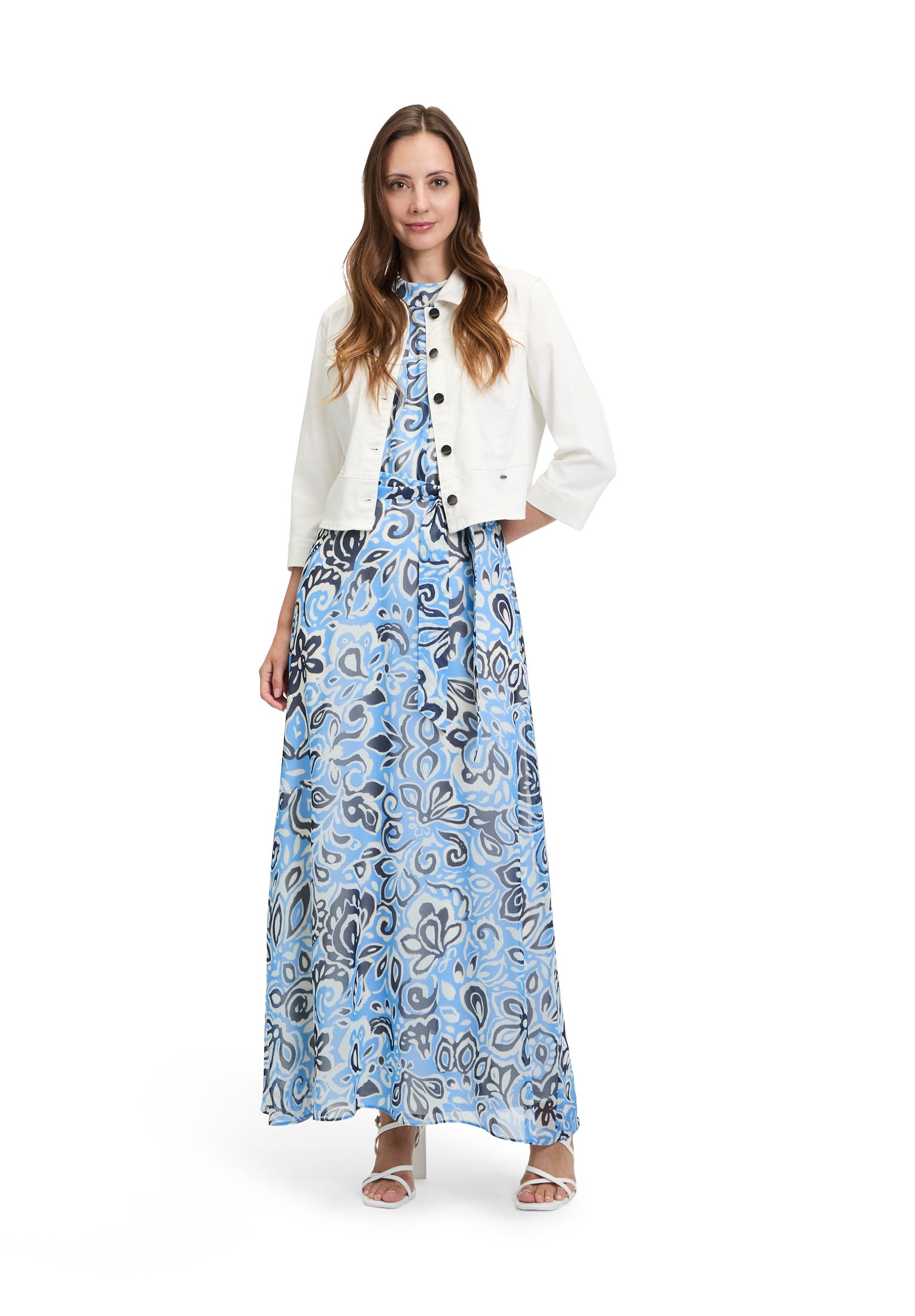 Betty&Co Jackenblazer »Betty & Co Jeansjacke mit Taschen«, Taschen