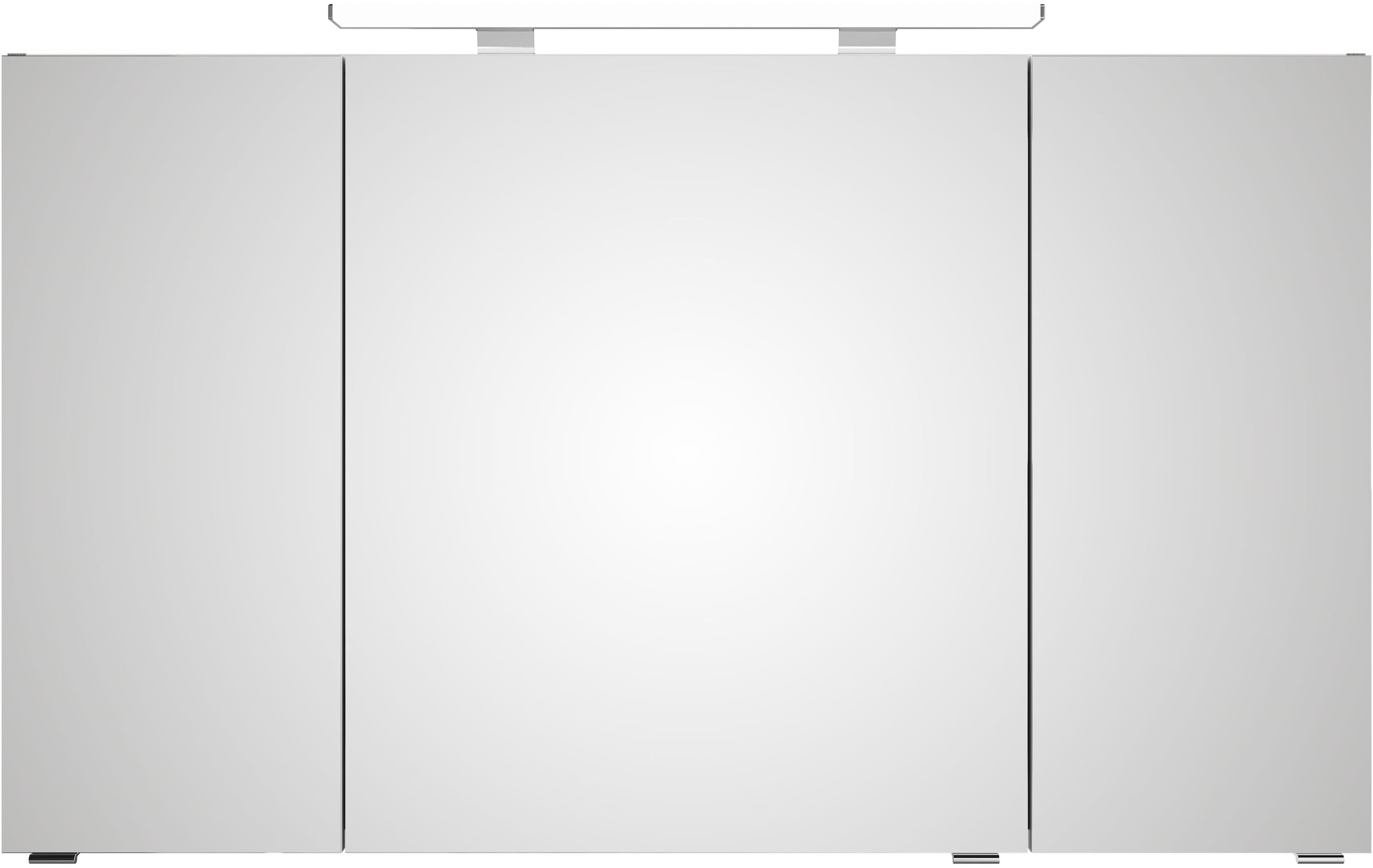 Saphir Badmöbel-Set »Serie 4010 2-teilig Keramik-Waschtisch mit LED-Spiegelschrank«, (Set), Badezimmer Set 120,5 cm breit, inkl. Türdämpfer, 5 Türen, 2 Schubladen