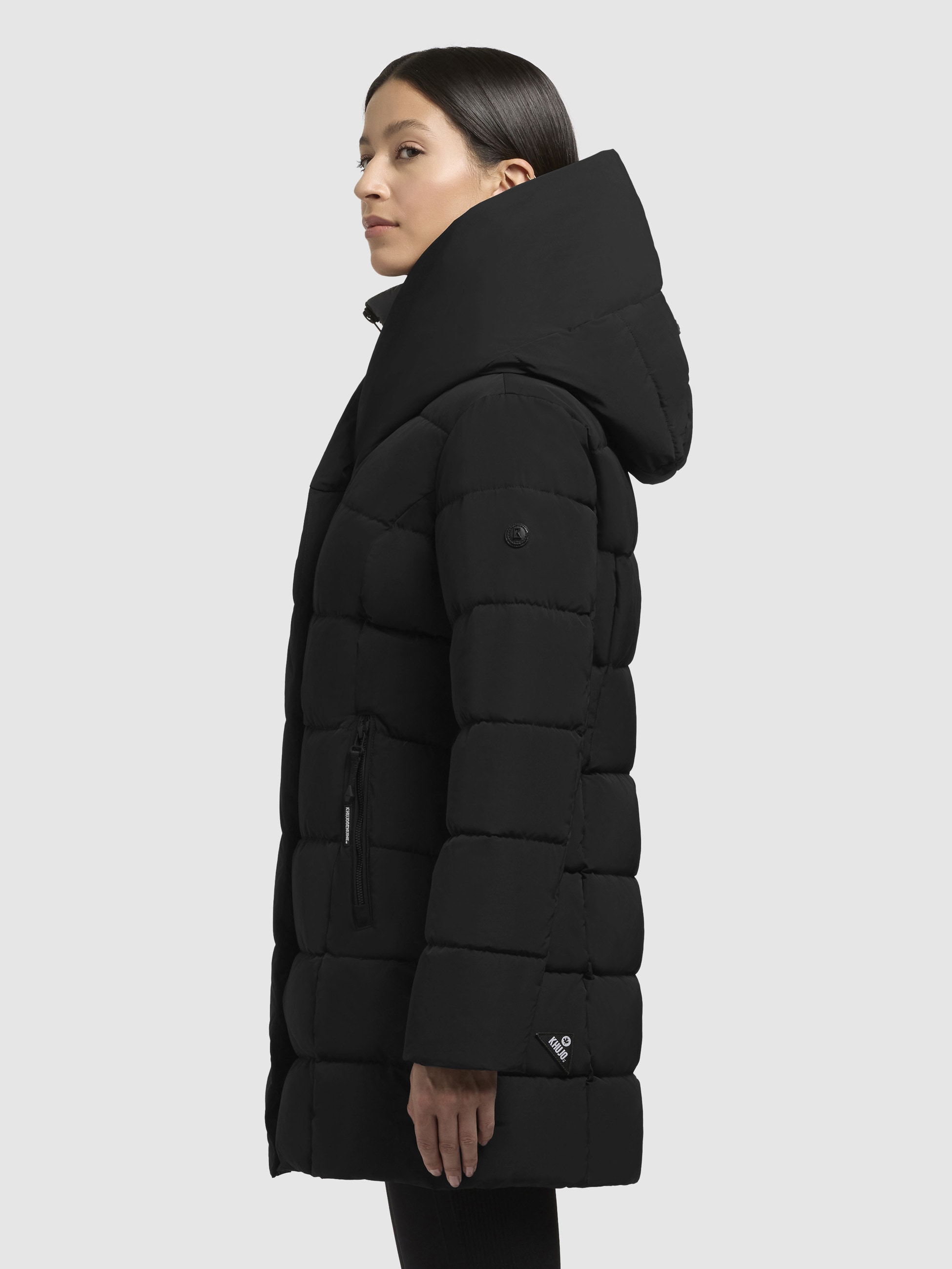 khujo Steppjacke »TENX«, mit Kapuze