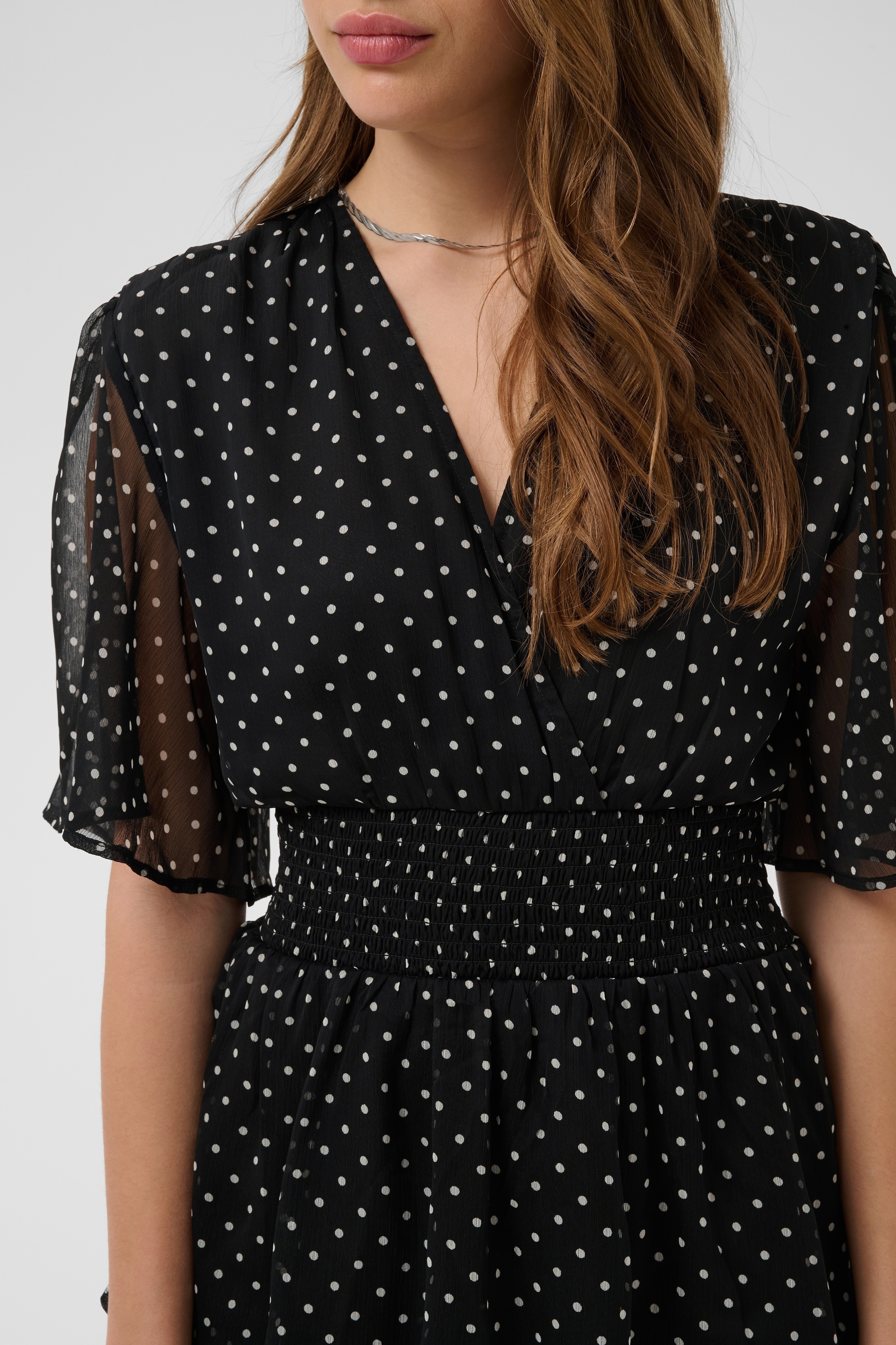 Saint Tropez Midikleid »Damen Kleid SvannaSZ«