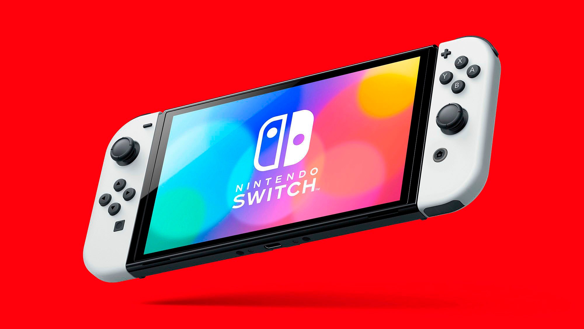 Nintendo Switch Konsolen-Set »OLED weiß + Big Brain Academy: Kopf an Kopf + Everybody 1-2-Switch!«