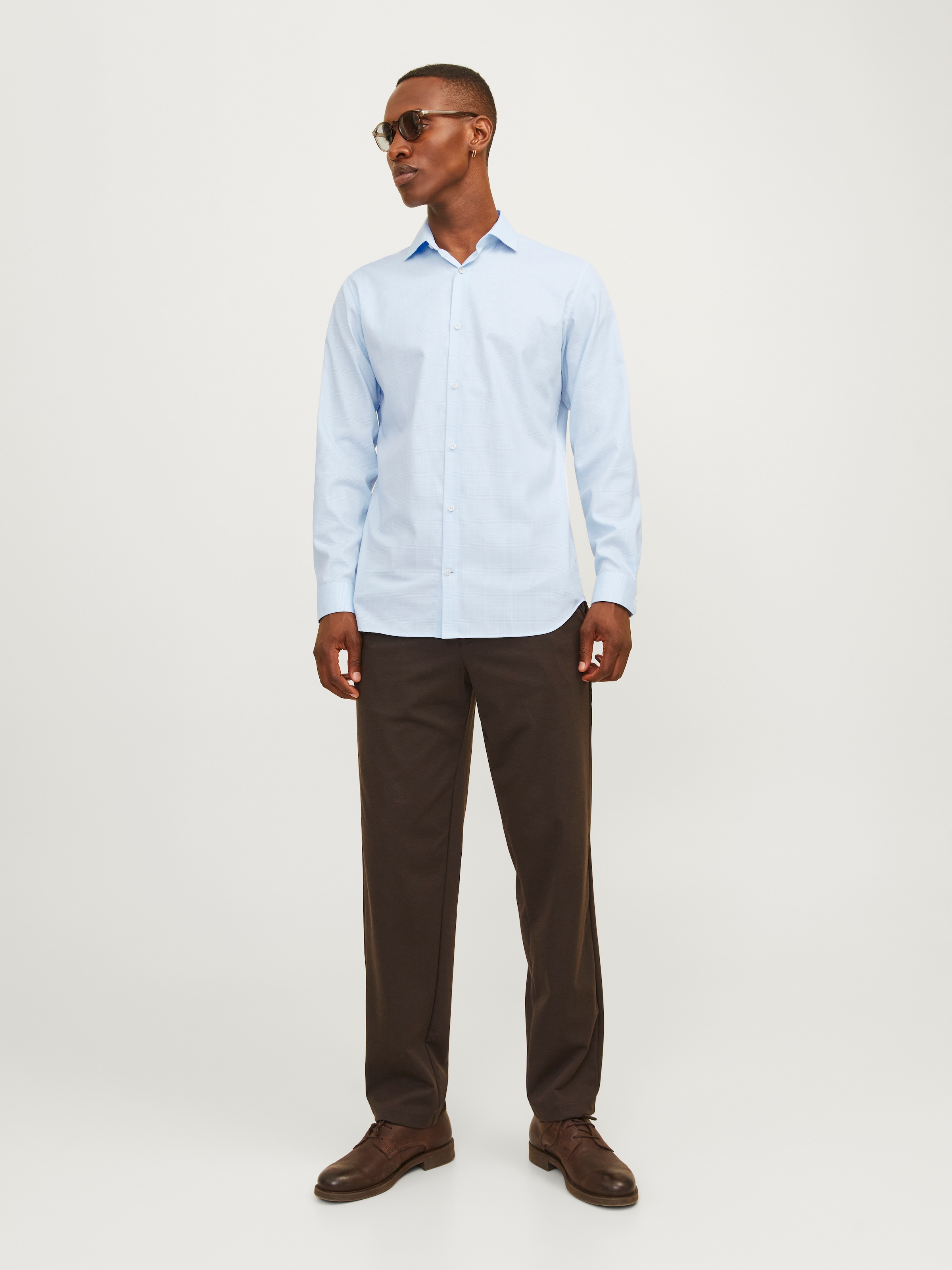 Jack & Jones Langarmhemd »JPRBLAPARKER CHECK L/S SHIRT SN«