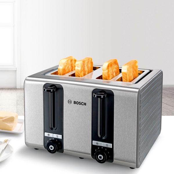 BOSCH Toaster »TAT7S45«, 4 kurze Schlitze, 1800 W | BAUR