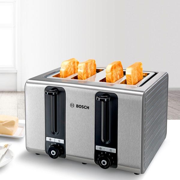 1800 Schlitze, BOSCH 4 BAUR kurze | W »TAT7S45«, Toaster