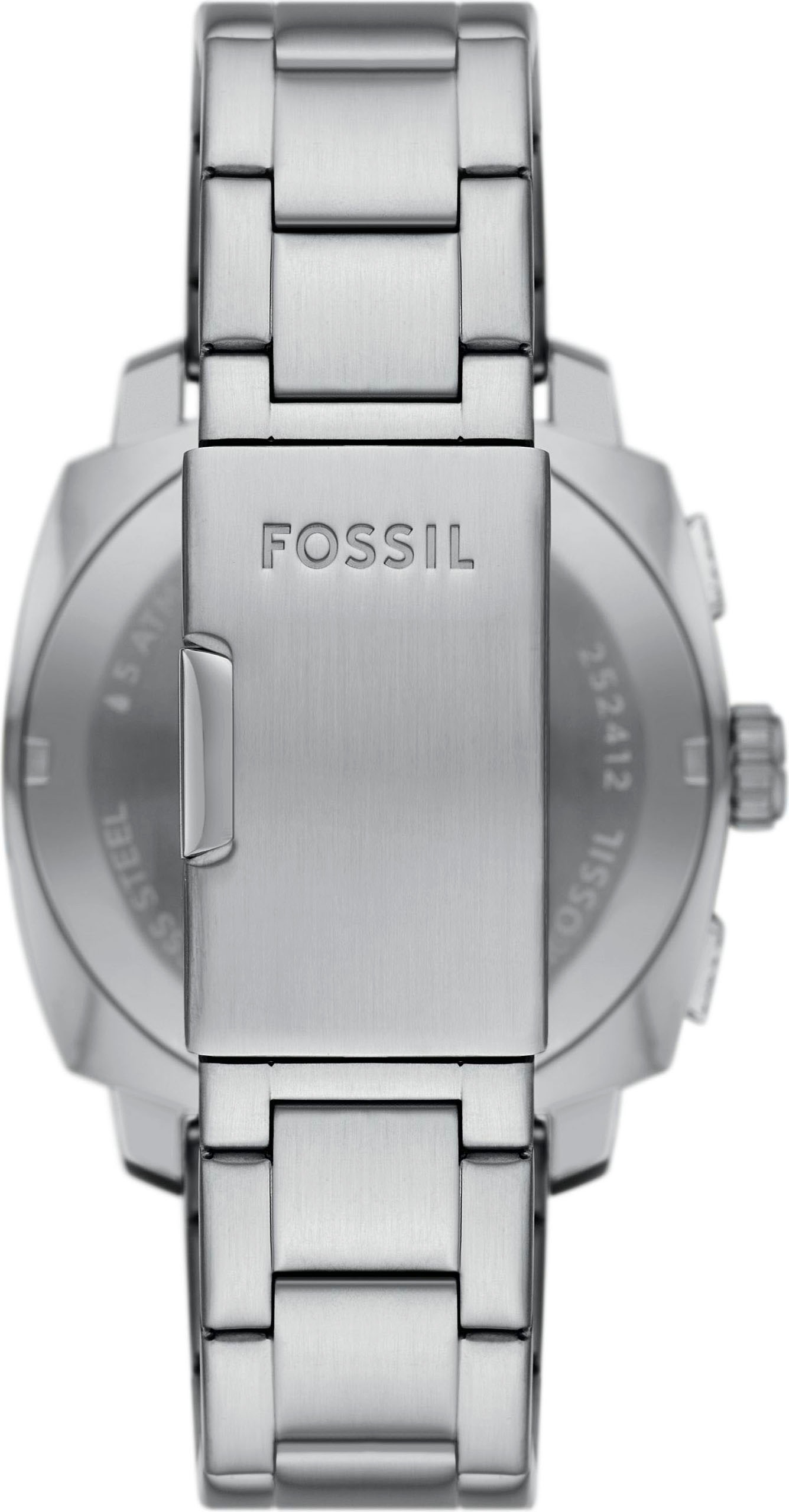 Fossil FS6095 Machine Chronograph Uhr Schwarz/Edelstahl 7