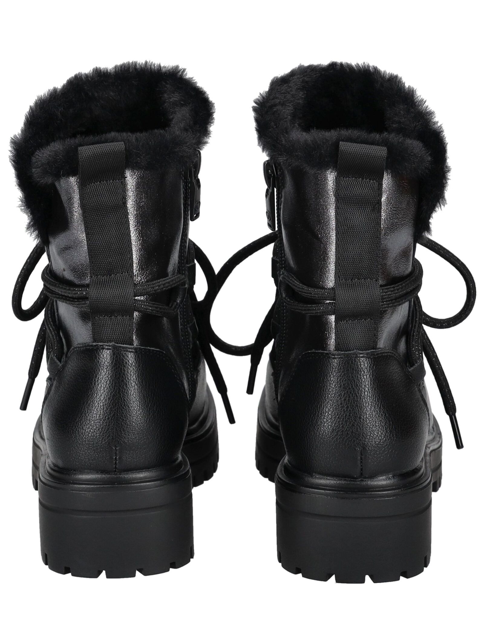 TOM TAILOR Schnürstiefelette »Tom Tailor Stiefelette Lederimitat/Textil«