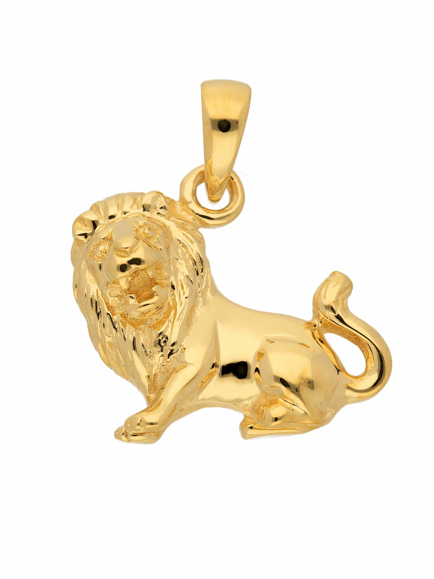Adelia´s Kettenanhänger »585 Gold Sternzeichen Anhänger Löwe«, Goldschmuck für Damen & Herren