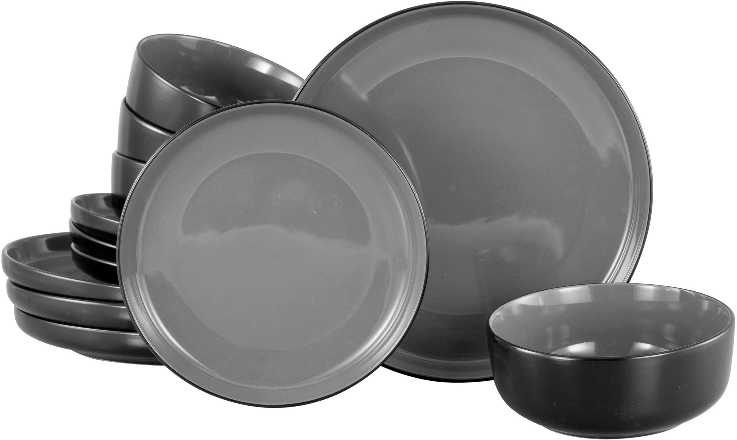 my home Tafelservice "Teller Set, modernes Geschirr-Set, Service Östra Gred günstig online kaufen