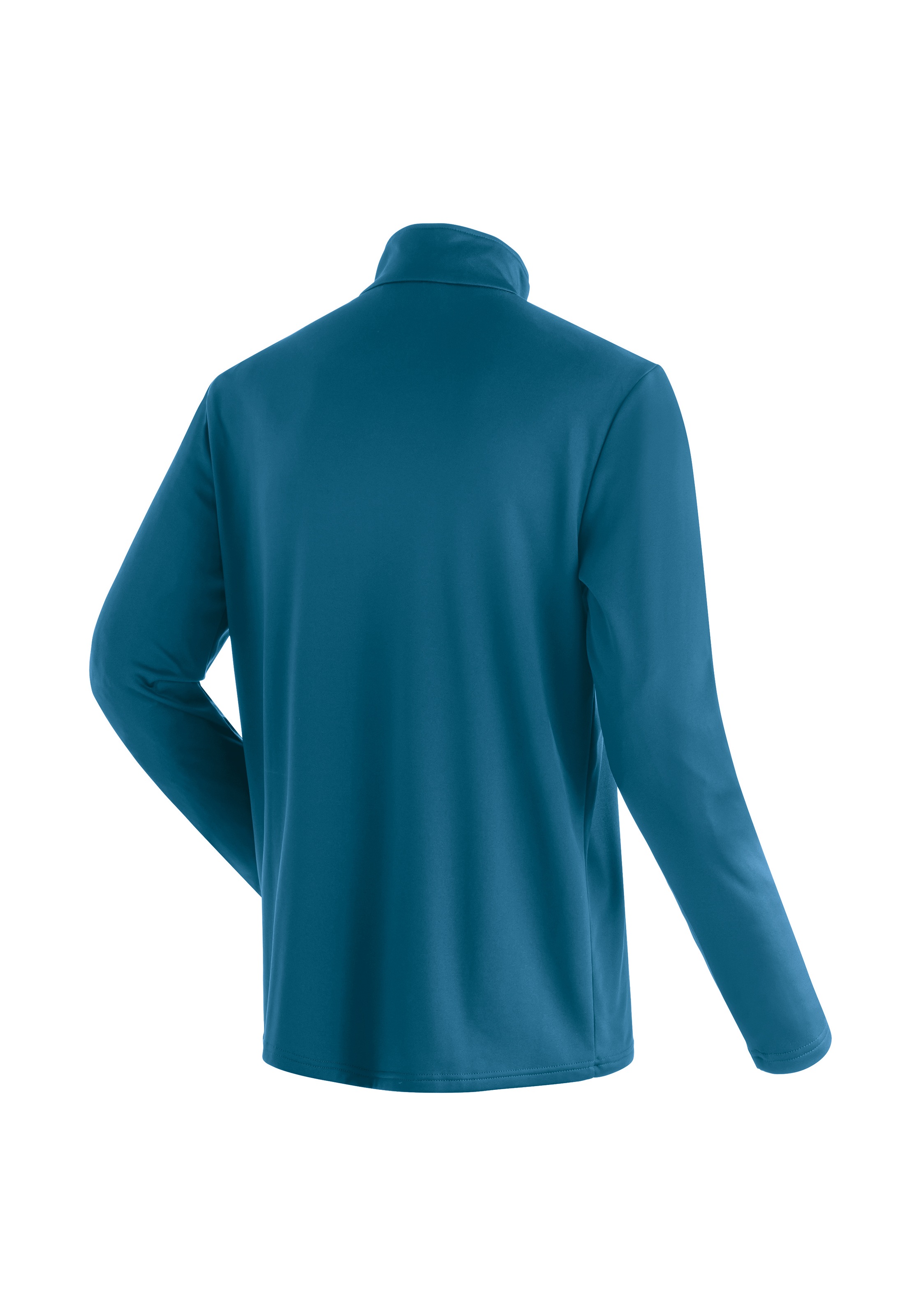 Thumbnail - Maier Sports Fleecepullover "Felix", Herren Fleece, funktioneller Midlayer, Half-Zip, Regular Fit