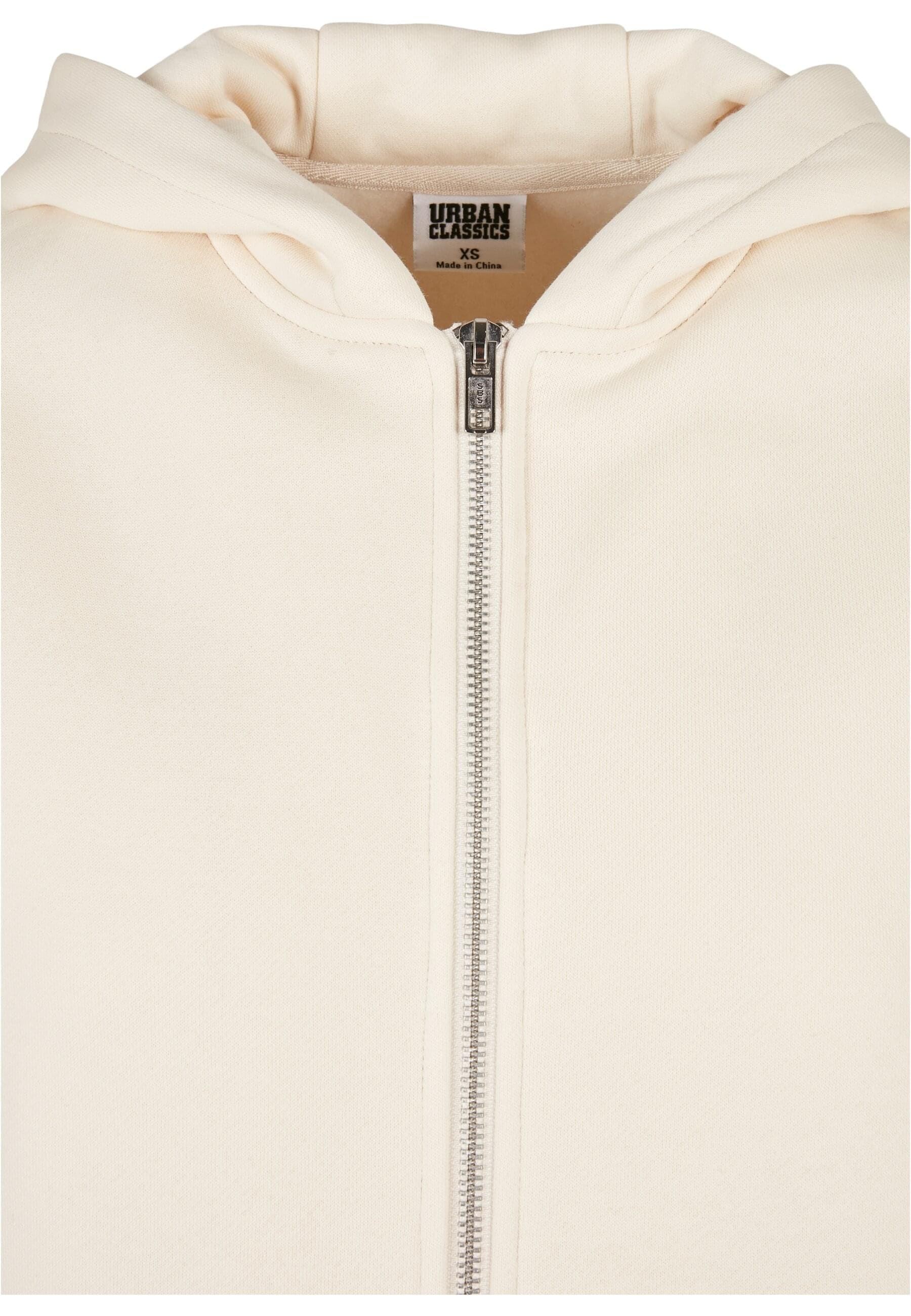 URBAN CLASSICS Sweatjacke »Urban Classics Damen Ladies Short Oversized Zip Jacket«