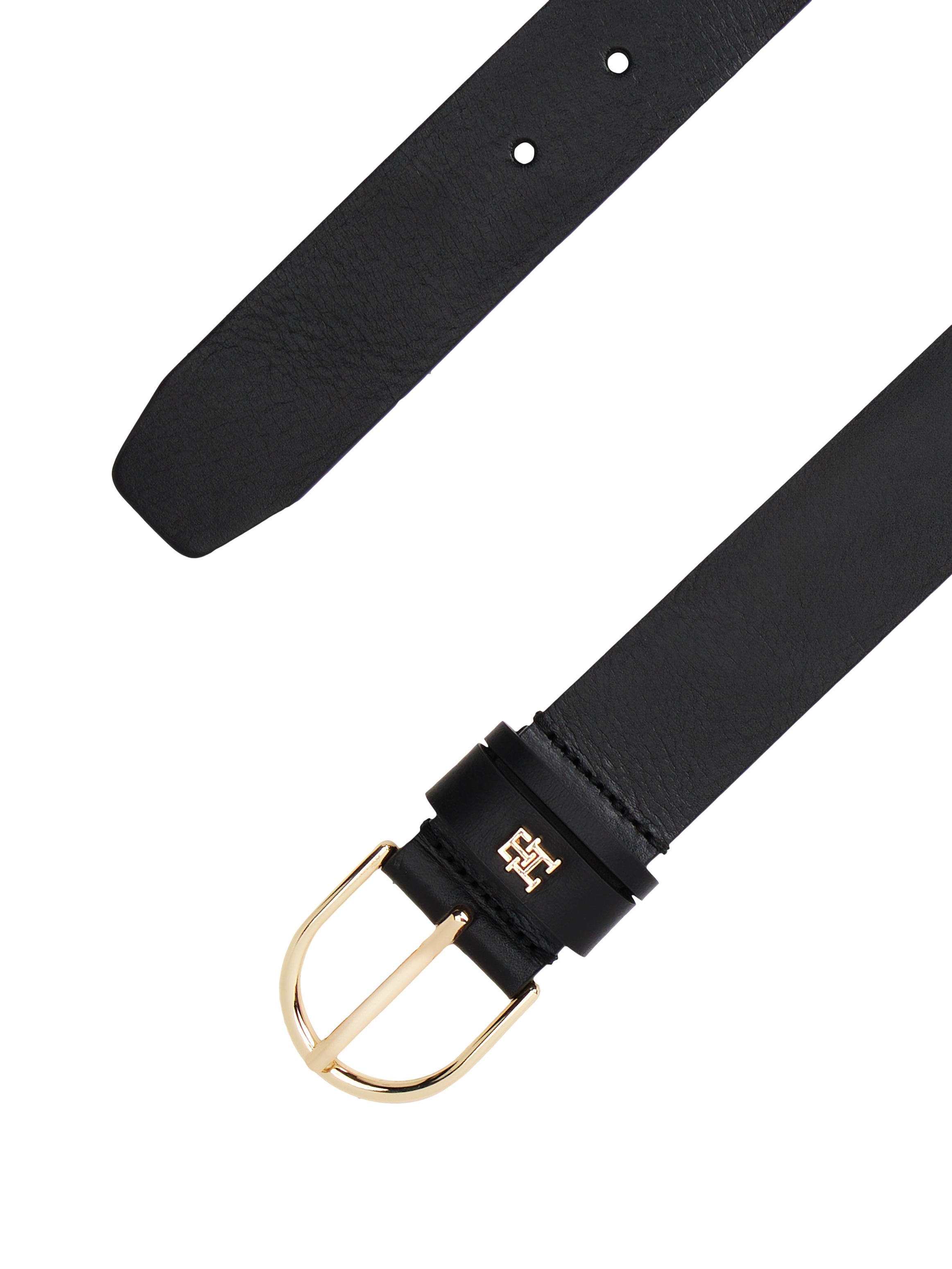 Tommy Hilfiger Ledergürtel »ESSENTIAL EFFORTLESS«, Damengürtel, 3,5 cm breit, casual und Jeans, ovale Einfachdornschließe
