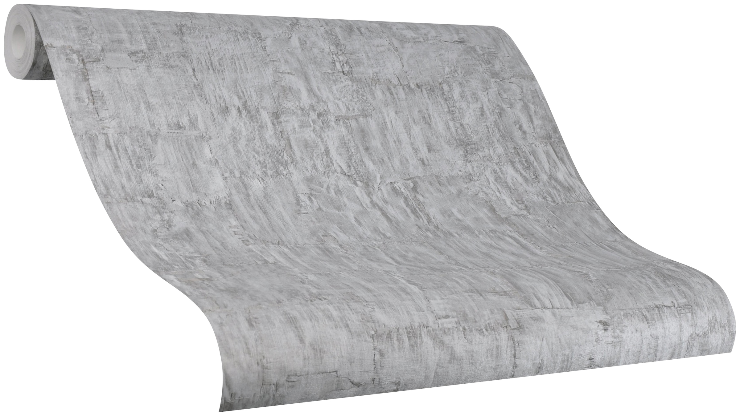 Marburg Vliestapete uni Betonoptik, moderne Tapete für Wohnzimmer Schlafzimmer Küche